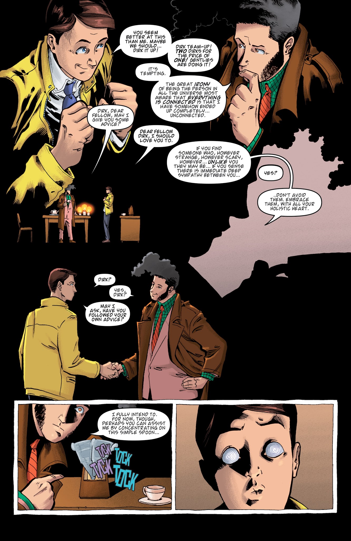 Read online Dirk Gently's Holistic Detective Agency: The Salmon of Doubt comic -  Issue #9 - 13