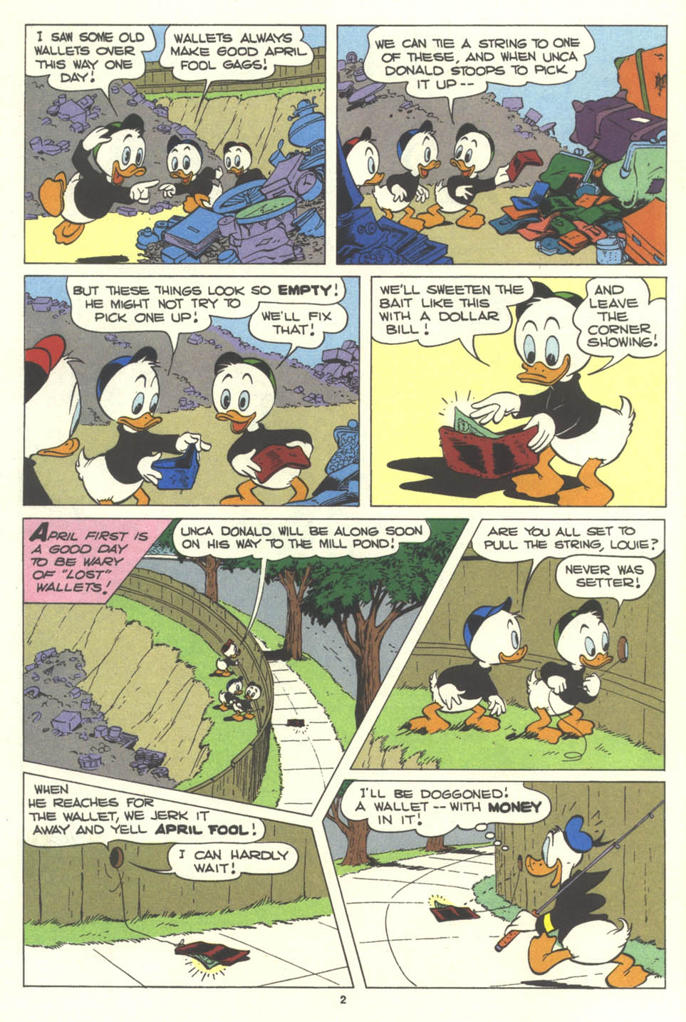 Read online Walt Disney's Comics and Stories comic -  Issue #560 - 3