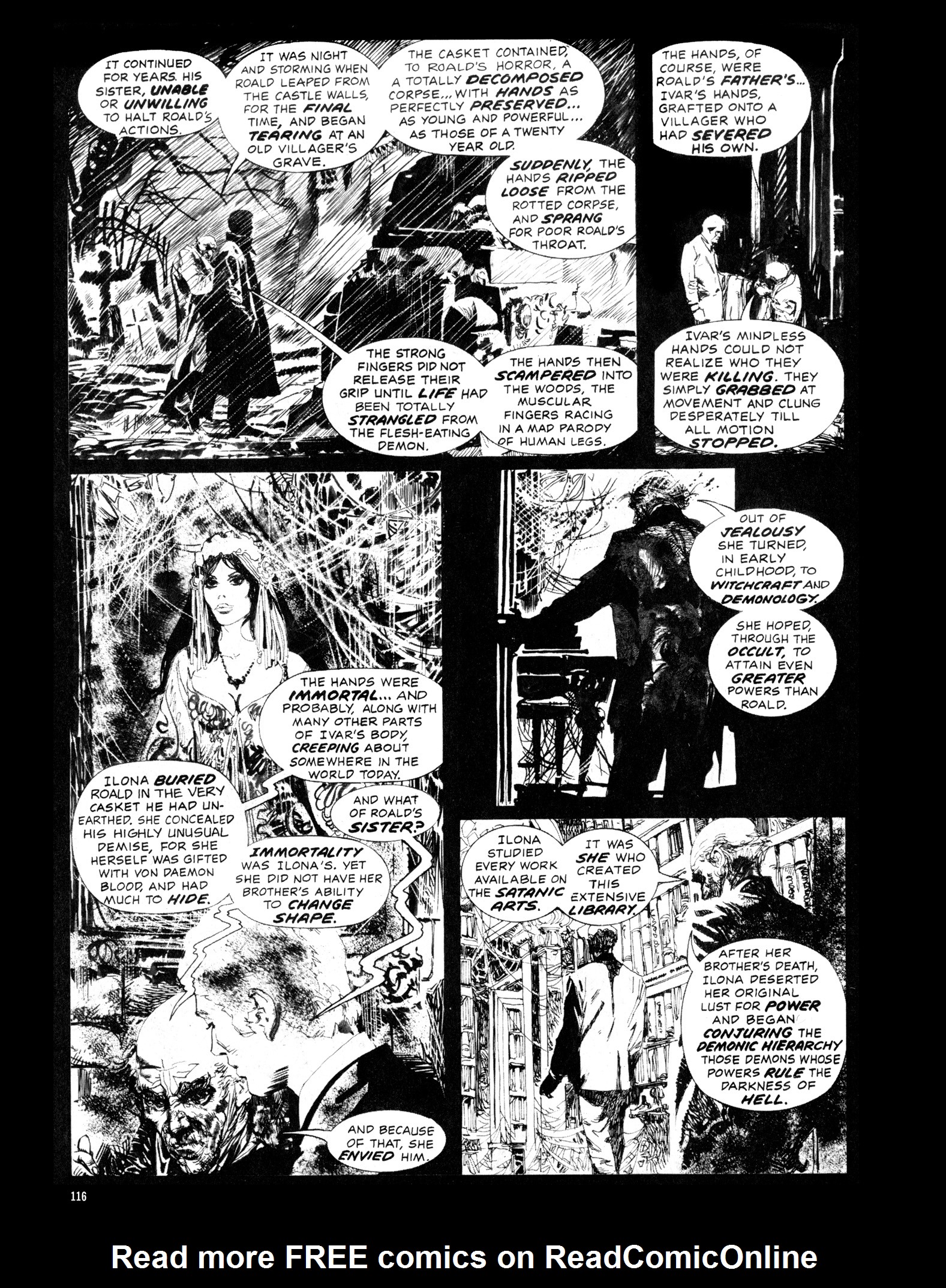 Read online Eerie Archives comic -  Issue # TPB 15 - 117