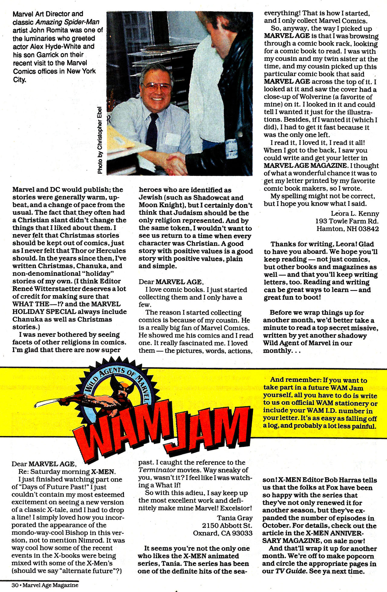 Read online Marvel Age comic -  Issue #128 - 28