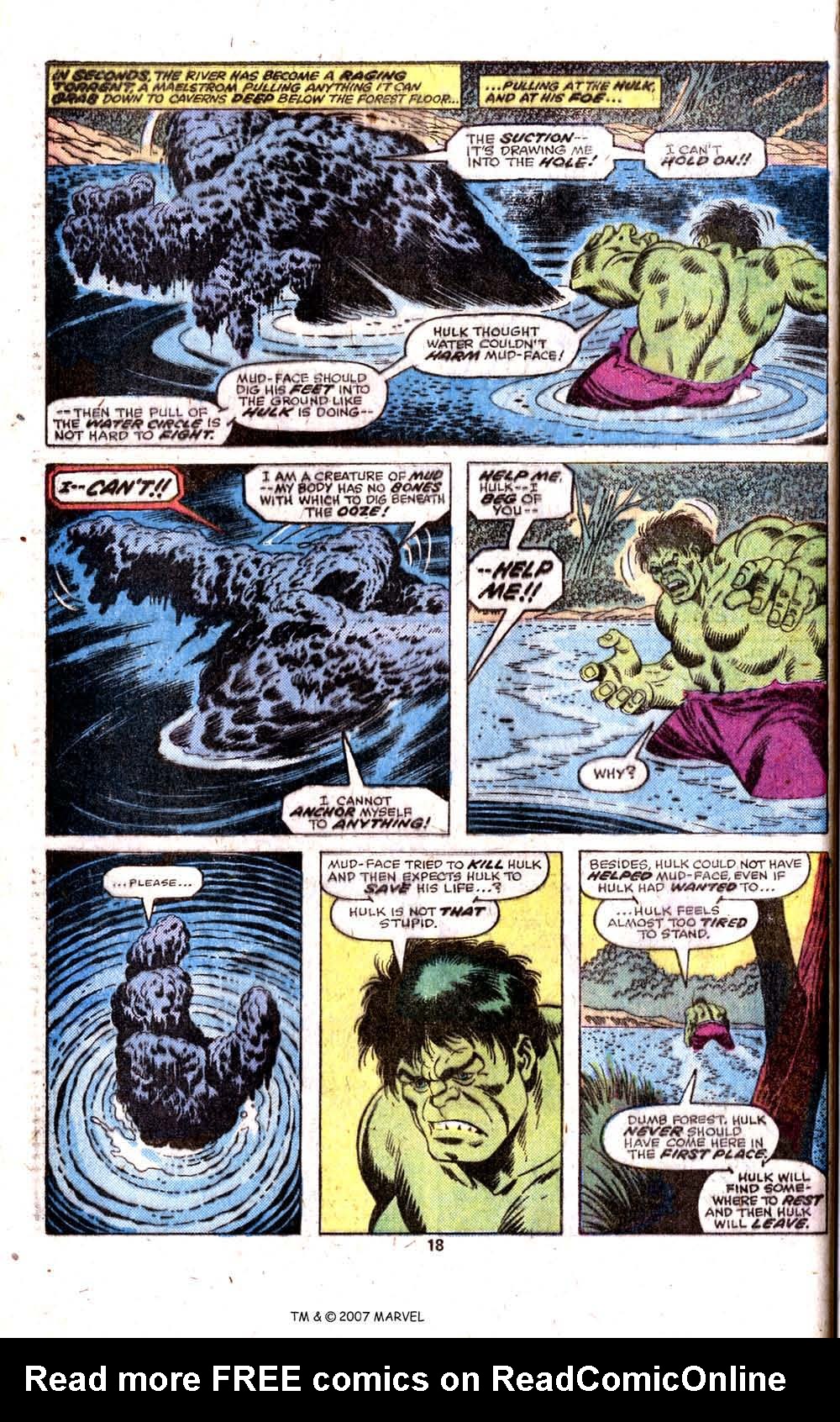 Read online The Incredible Hulk Annual comic -  Issue #5 - 20