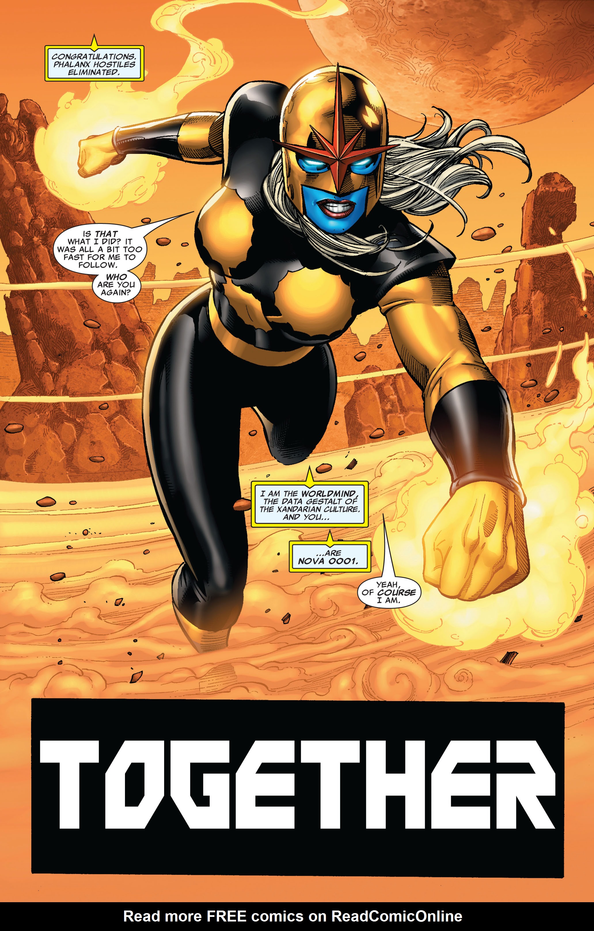 Read online Nova (2007) comic -  Issue #5 - 6