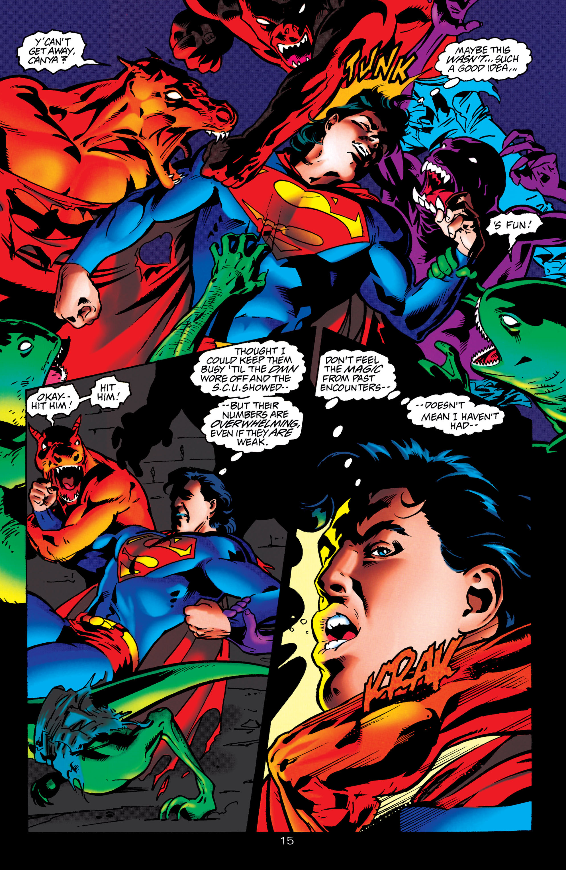 Read online Adventures of Superman (1987) comic -  Issue #534 - 16