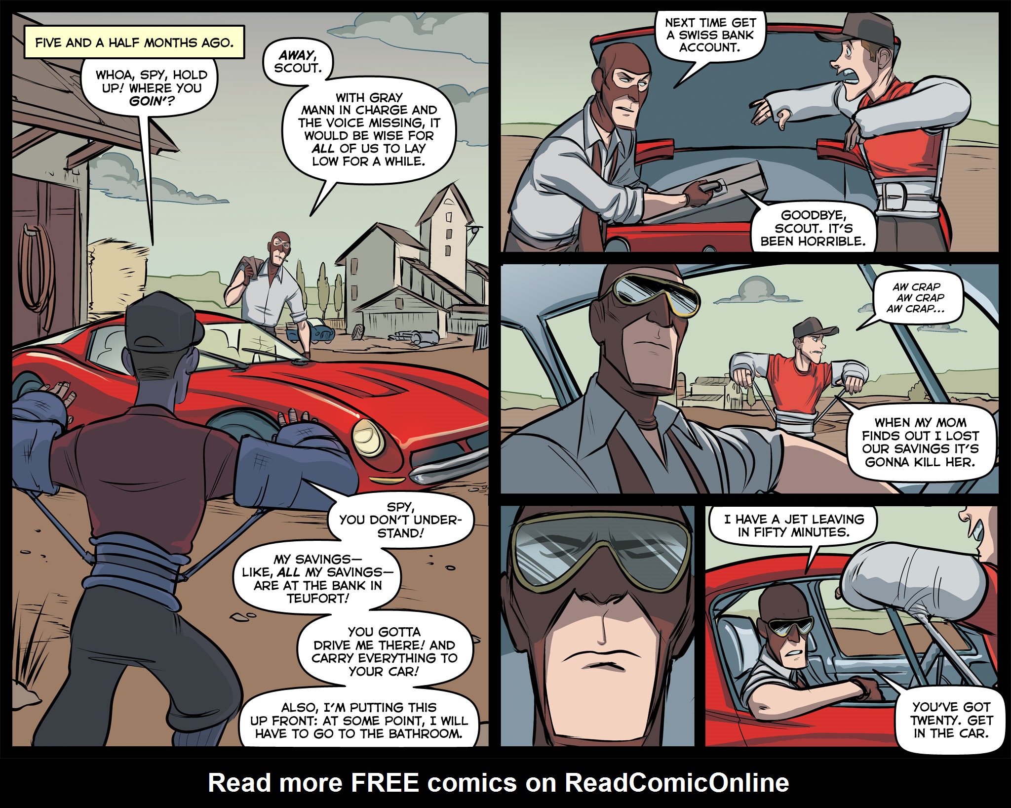 Read online Team Fortress 2 comic -  Issue #2 - 45