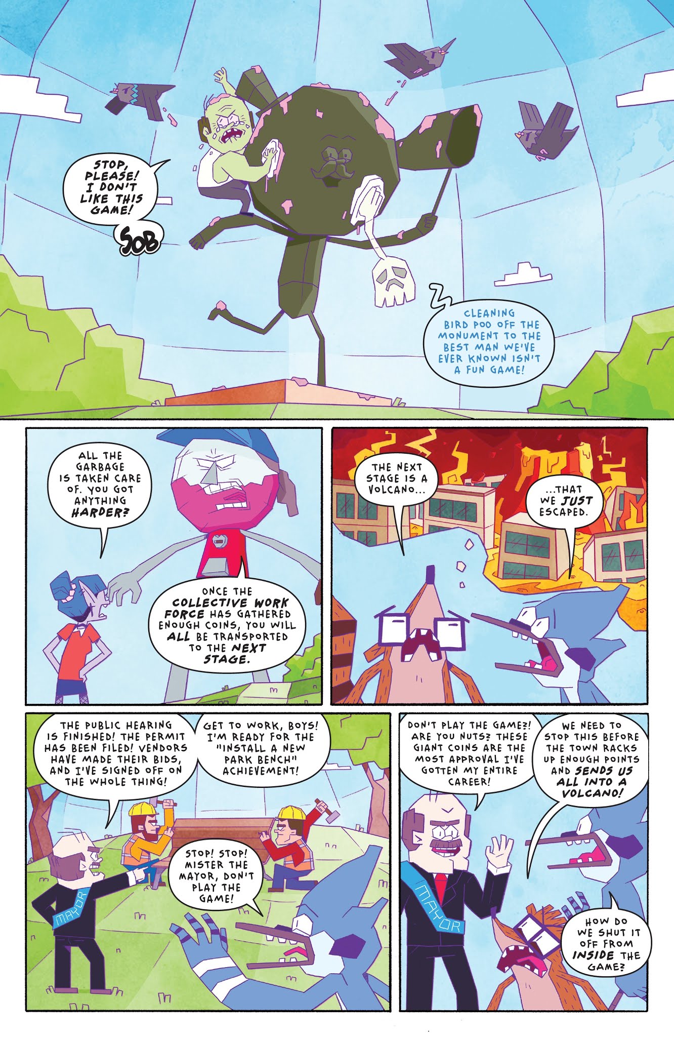 Read online Regular Show: 25 Years Later comic -  Issue #5 - 9