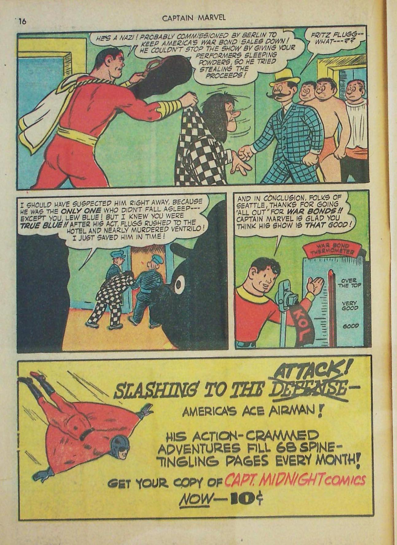 Read online Captain Marvel Adventures comic -  Issue #26 - 17