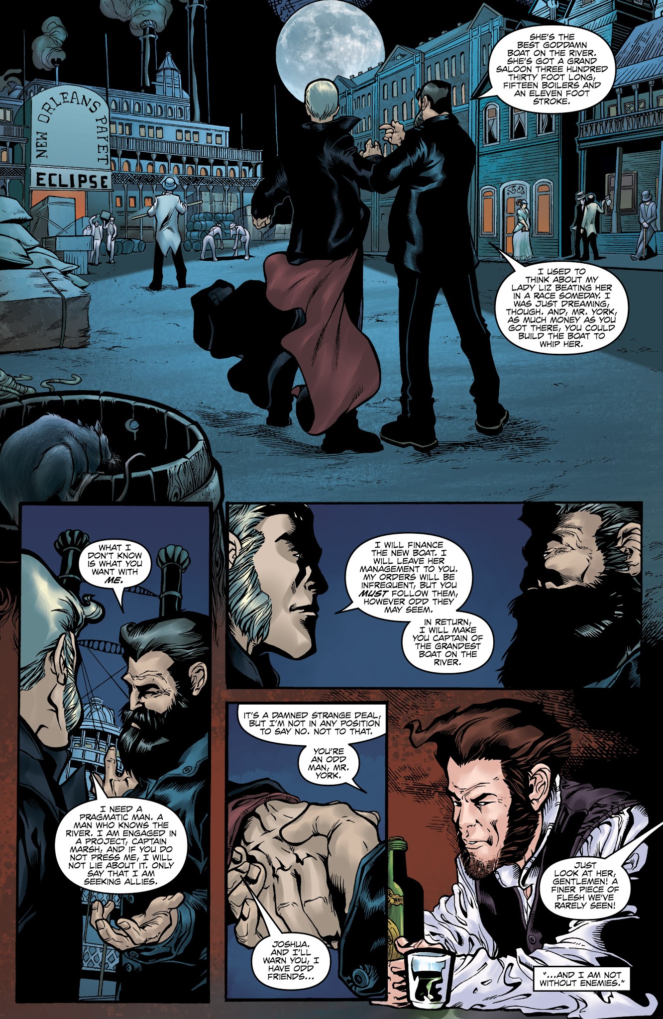 Read online George R.R. Martin's Fevre Dream comic -  Issue #1 - 4
