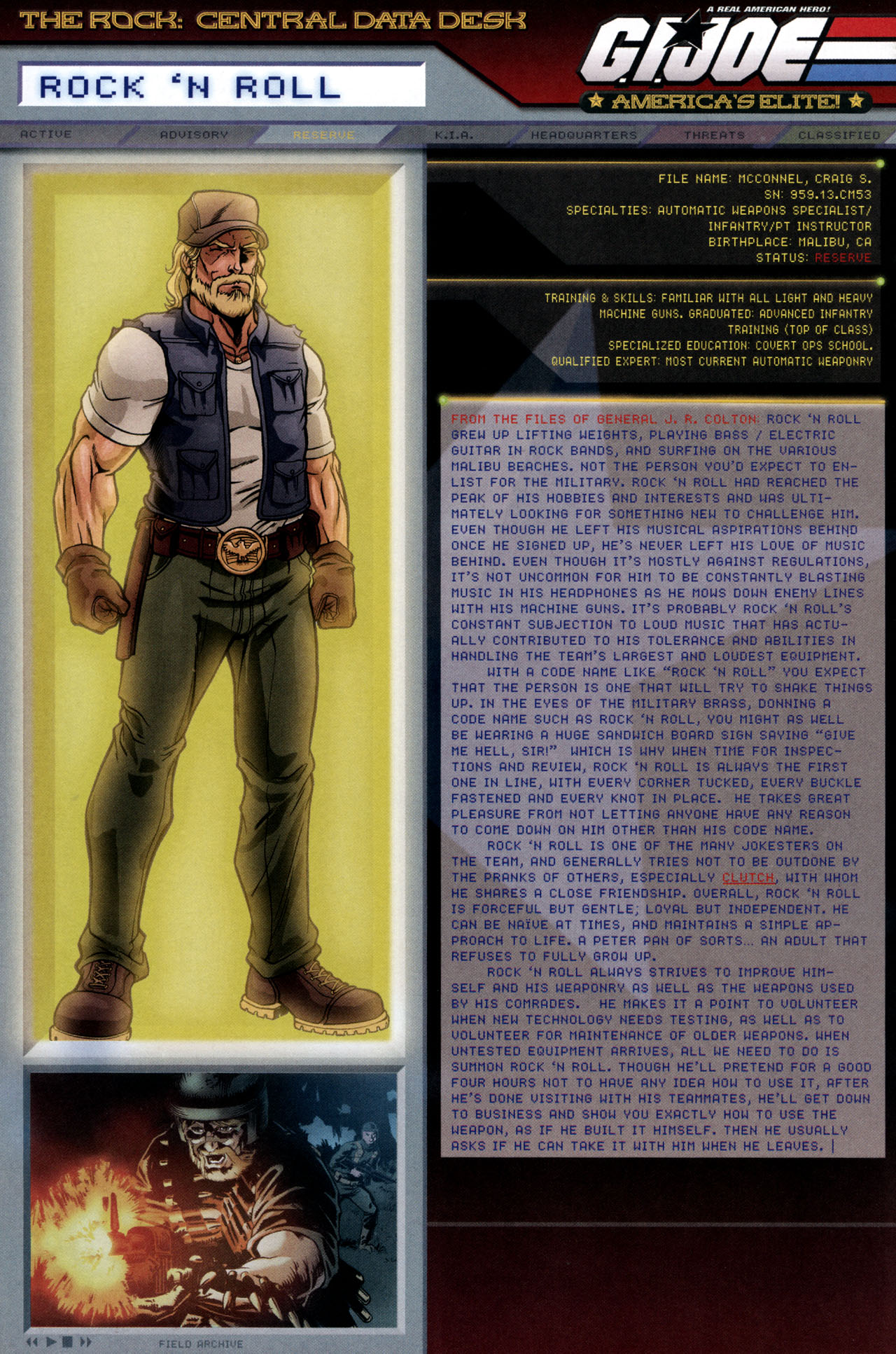 Read online G.I. Joe: Data Desk Handbook comic -  Issue #3 - 8