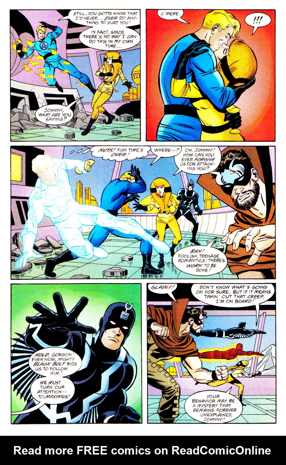 Read online Domination Factor: Fantastic Four comic -  Issue #3 - 13