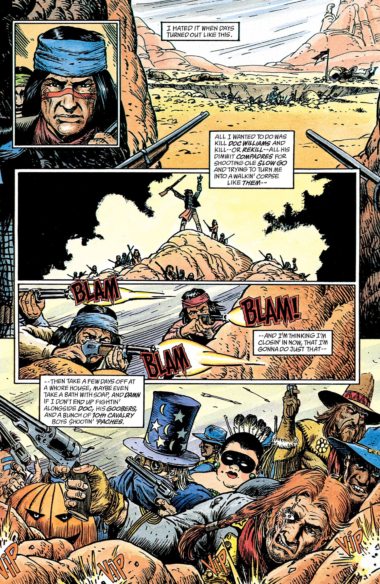 Read online Jonah Hex: Shadows West comic -  Issue # TPB (Part 2) - 34