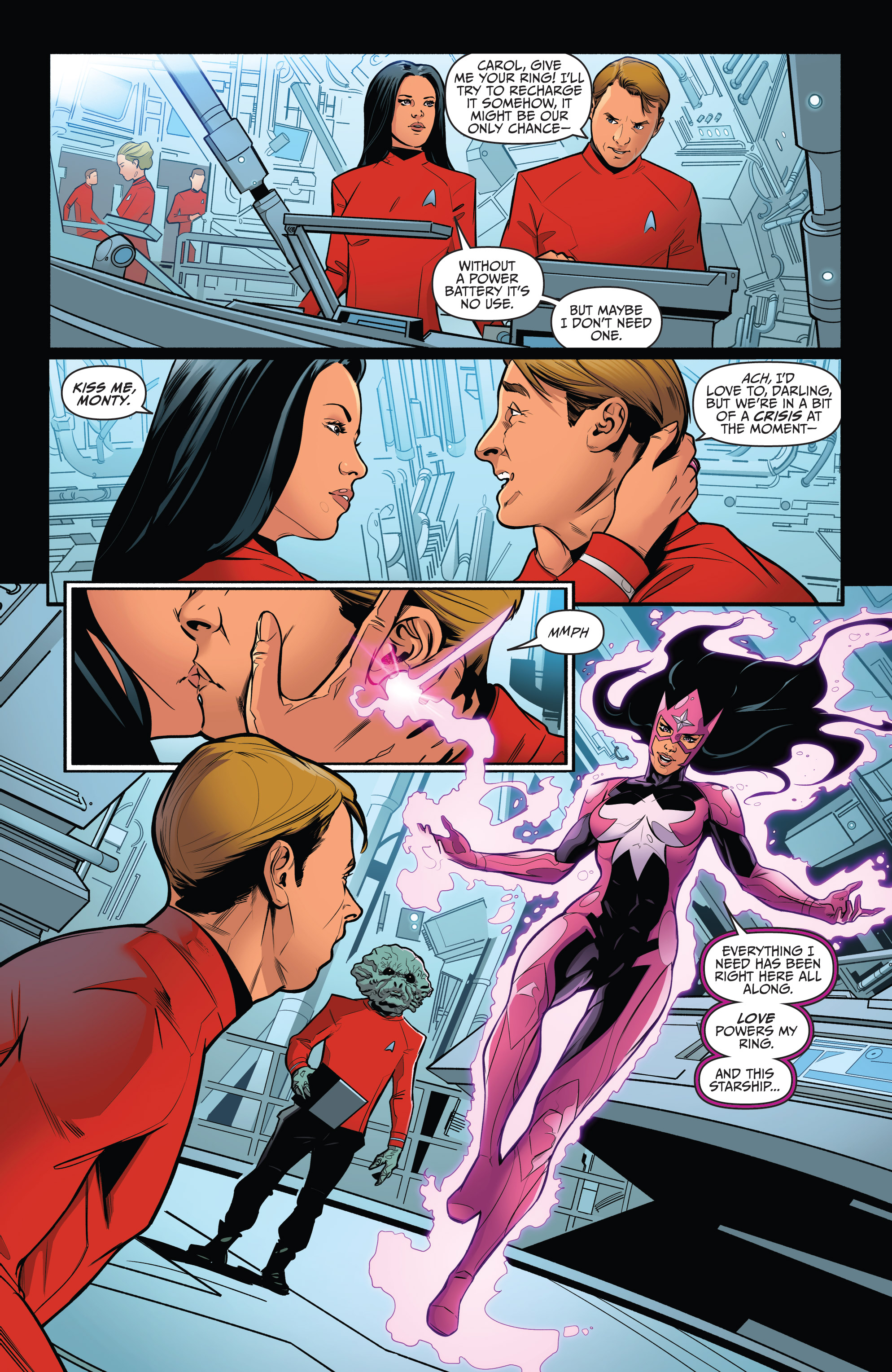 Read online Star Trek/Green Lantern (2016) comic -  Issue #6 - 9
