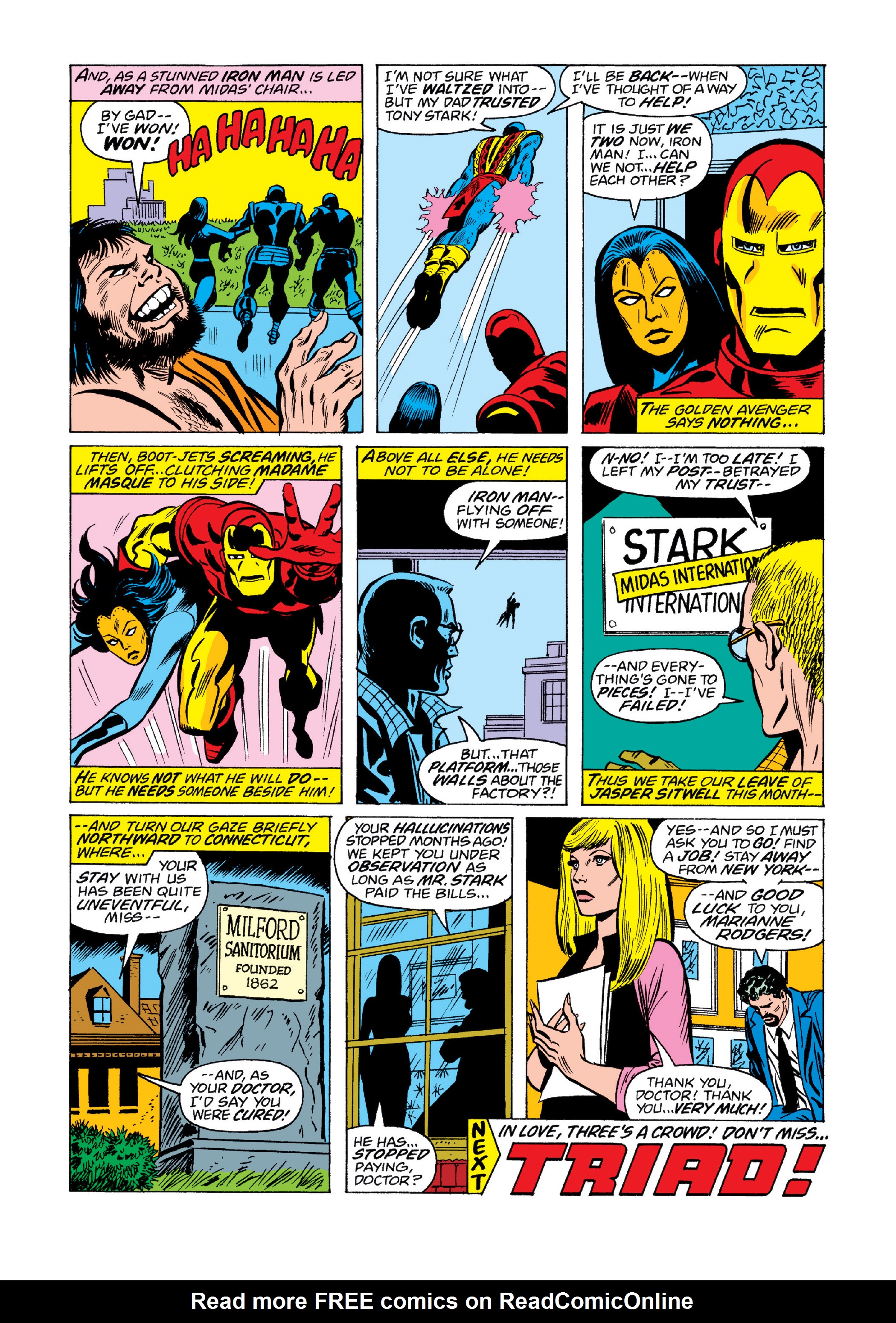 Read online Marvel Masterworks: The Invincible Iron Man comic -  Issue # TPB 12 (Part 2) - 68