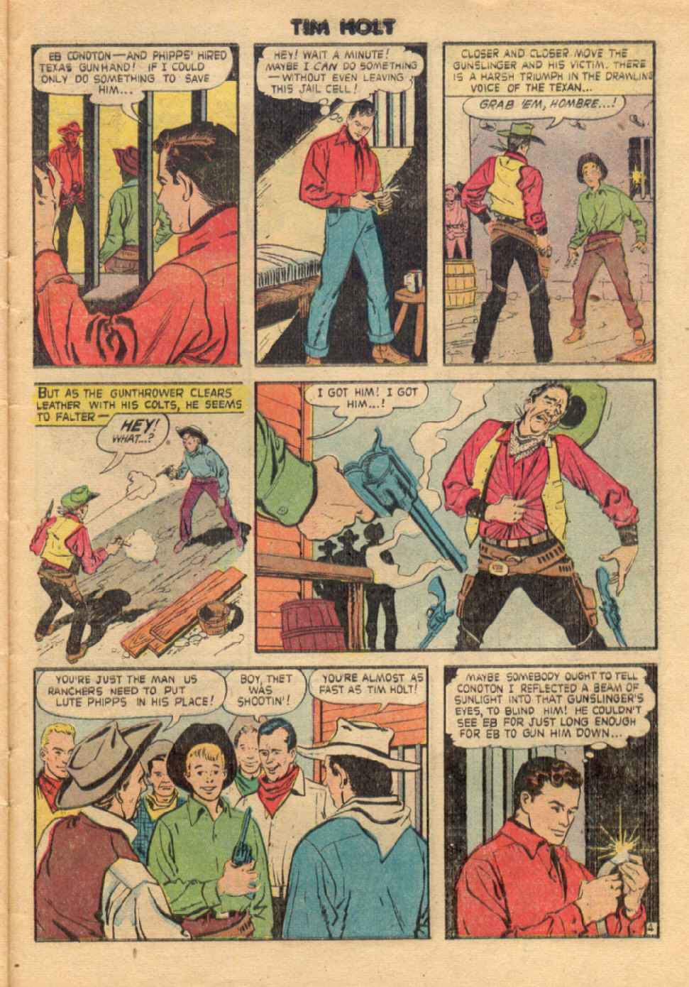 Read online Tim Holt comic -  Issue #25 - 29