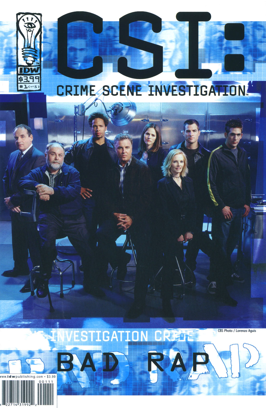 Read online CSI: Crime Scene Investigation: Bad Rap comic -  Issue #1 - 1