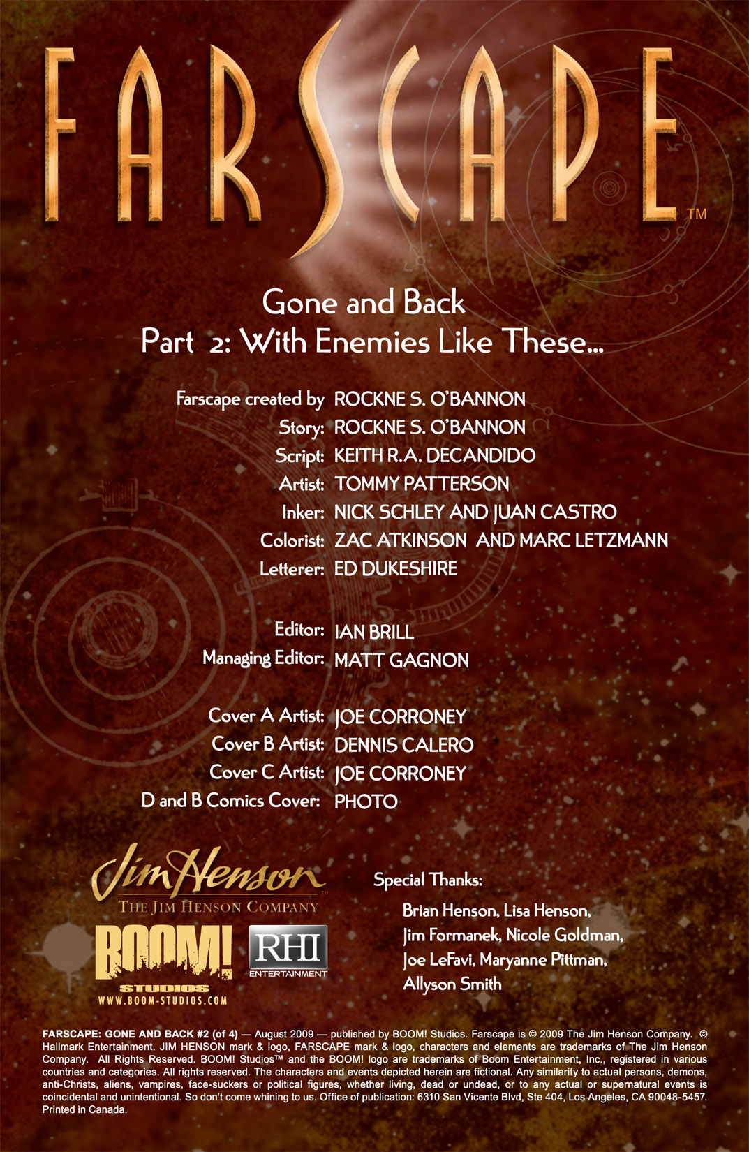 Read online Farscape: Gone and Back comic -  Issue #2 - 3