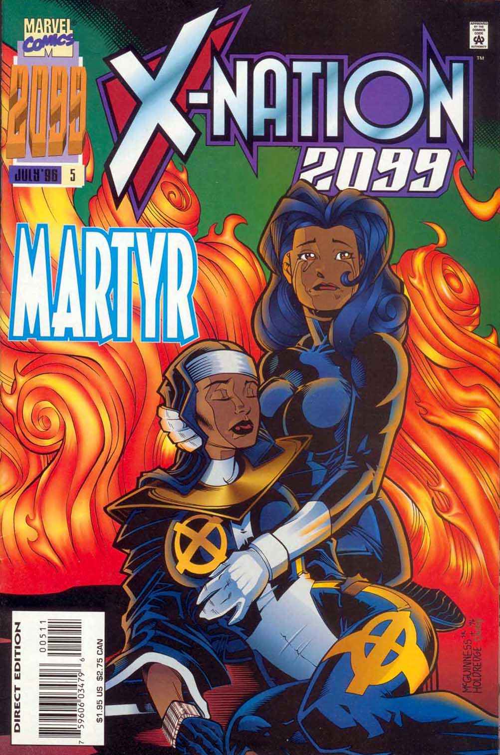 Read online X-Nation 2099 comic -  Issue #5 - 1