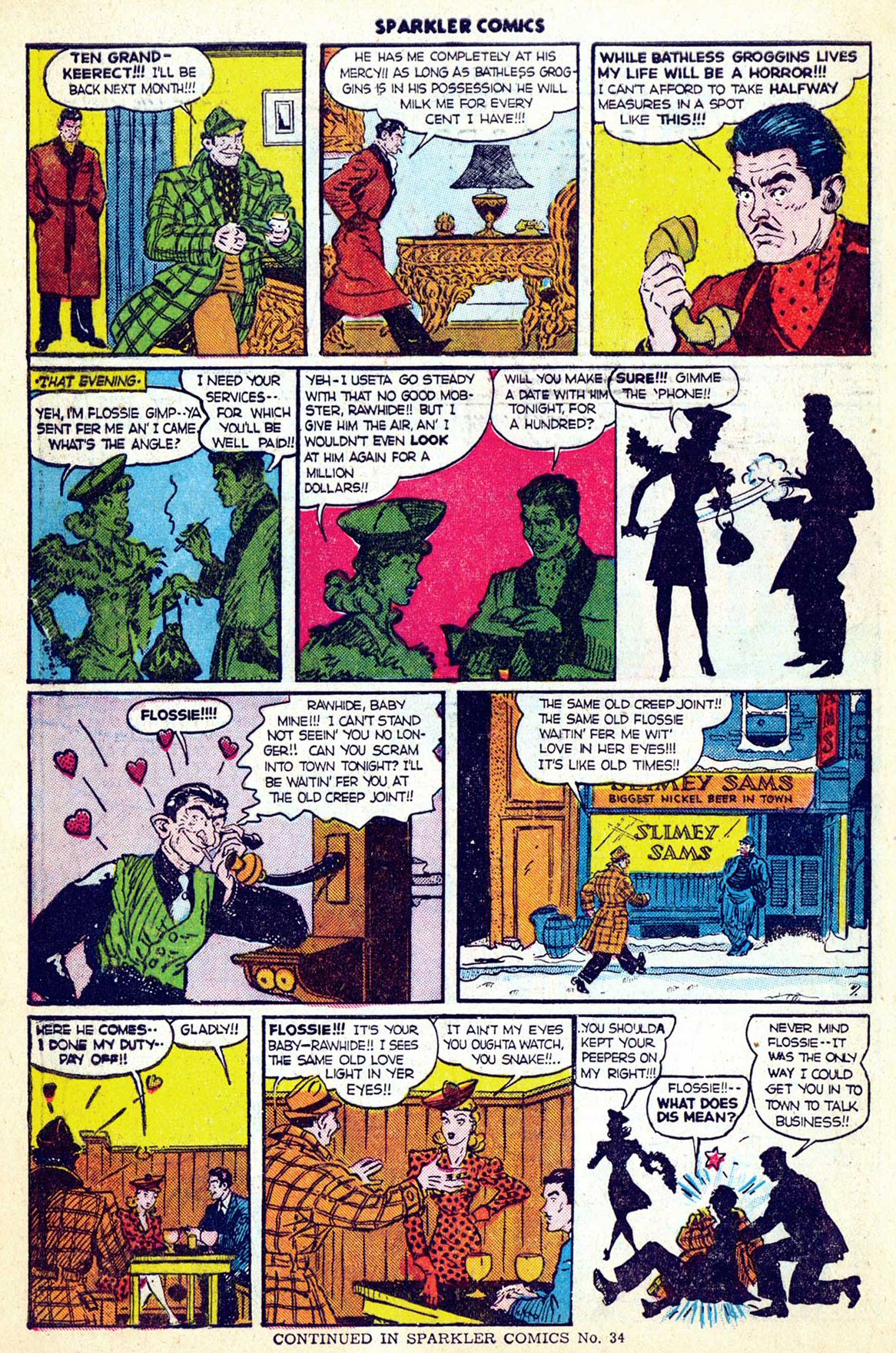 Read online Sparkler Comics comic -  Issue #33 - 47