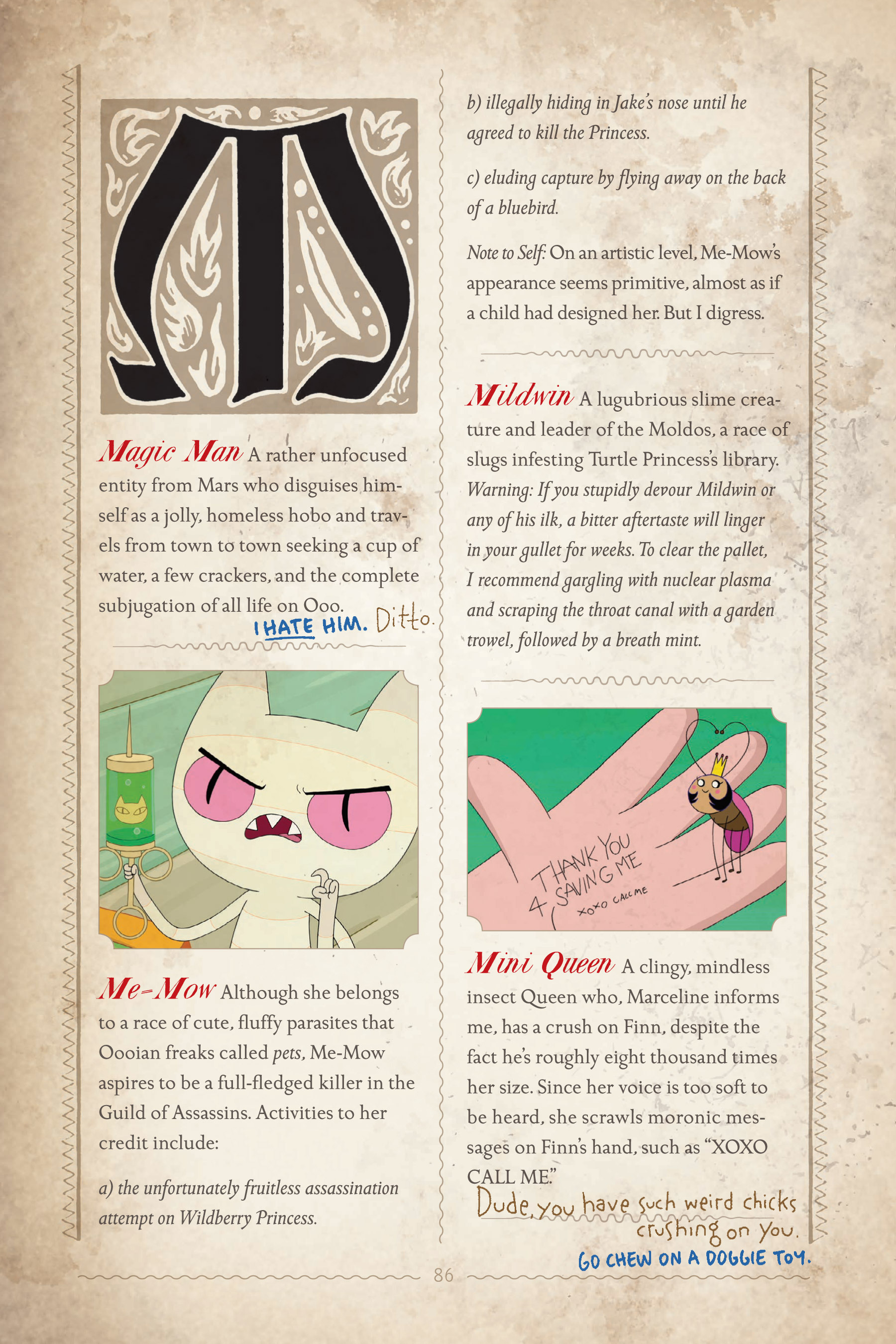 Read online The Adventure Time Encyclopaedia comic -  Issue # TPB (Part 1) - 88