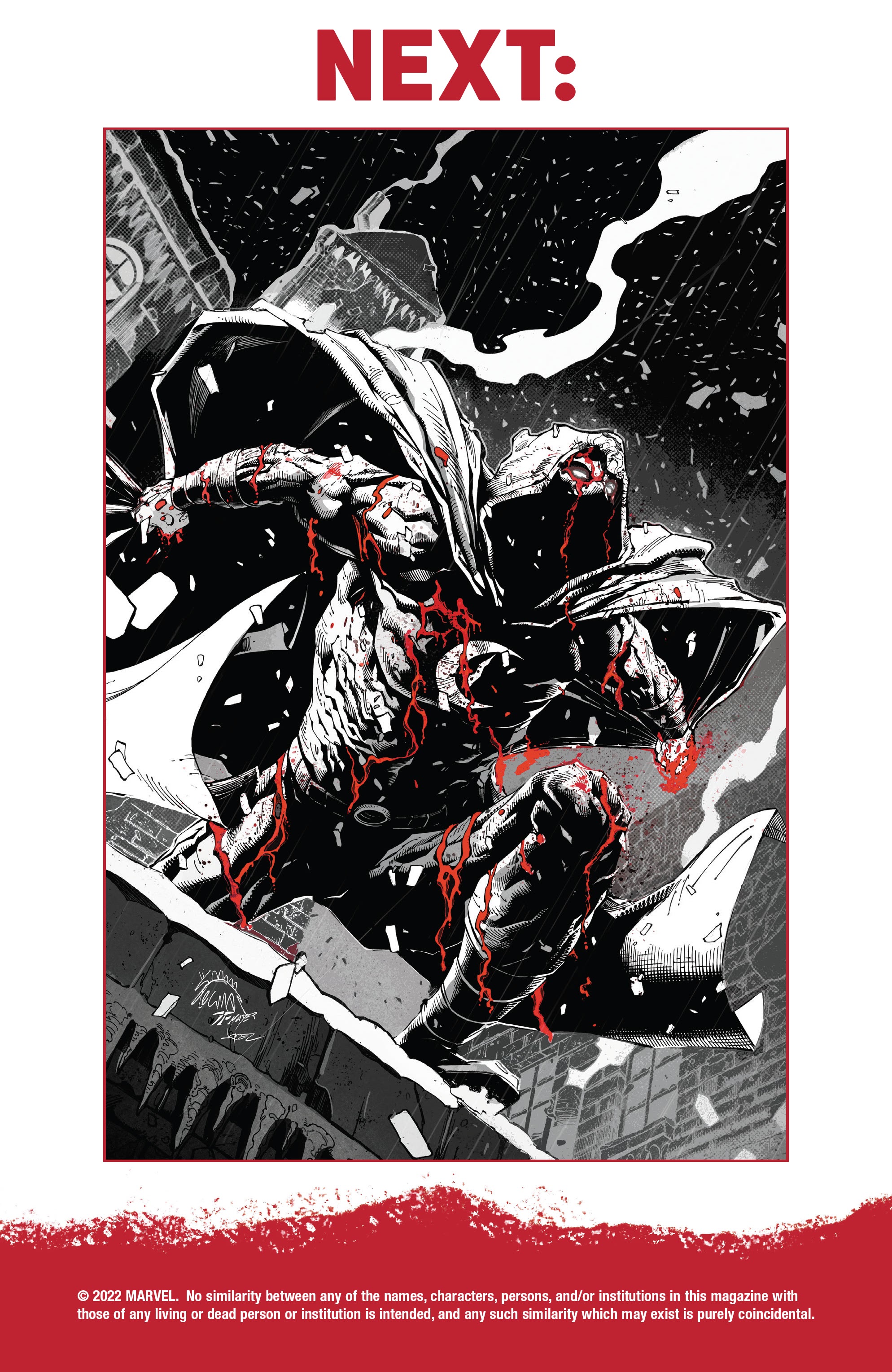 Read online Moon Knight: Black, White & Blood comic -  Issue #1 - 32