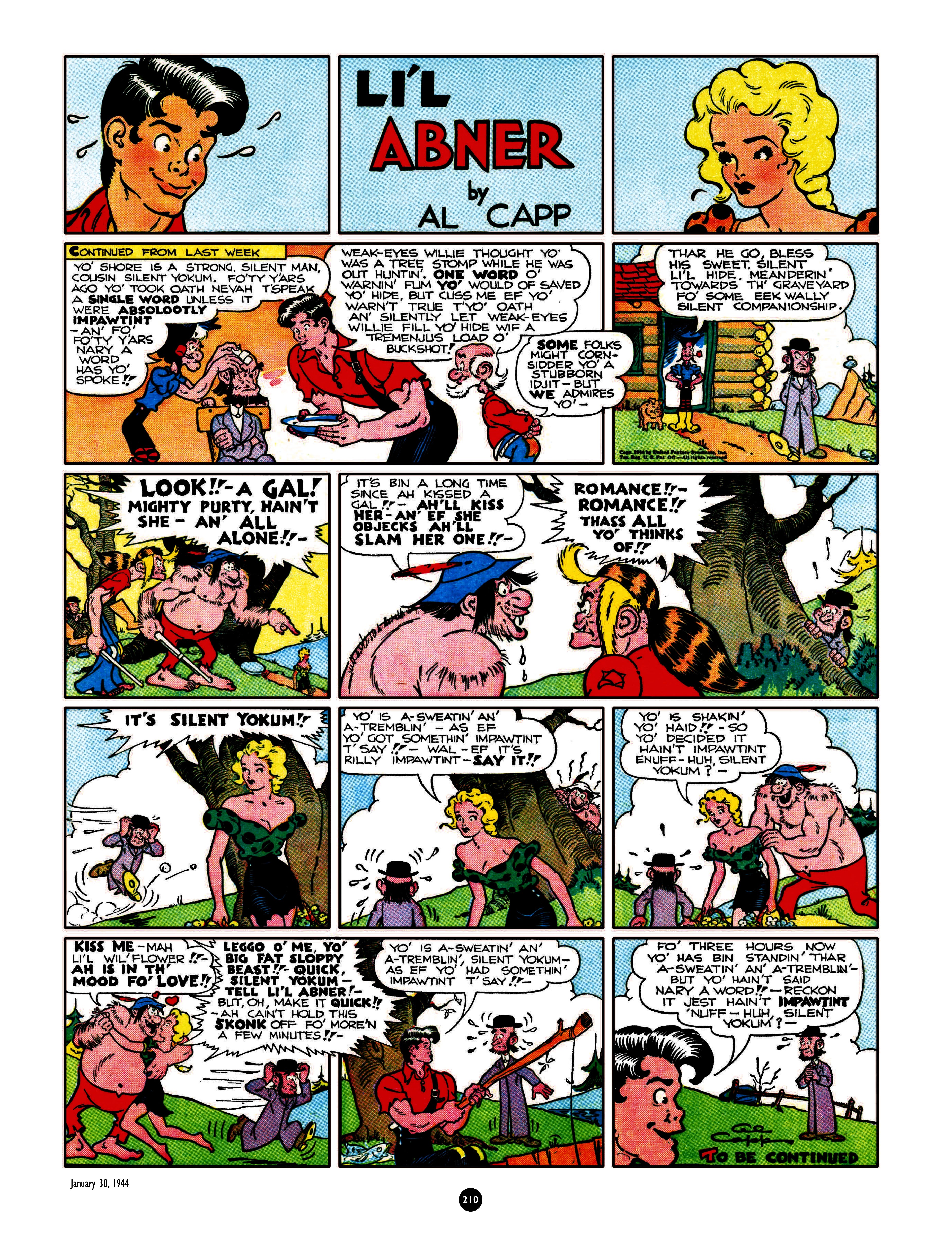 Read online Al Capp's Li'l Abner Complete Daily & Color Sunday Comics comic -  Issue # TPB 5 (Part 3) - 12