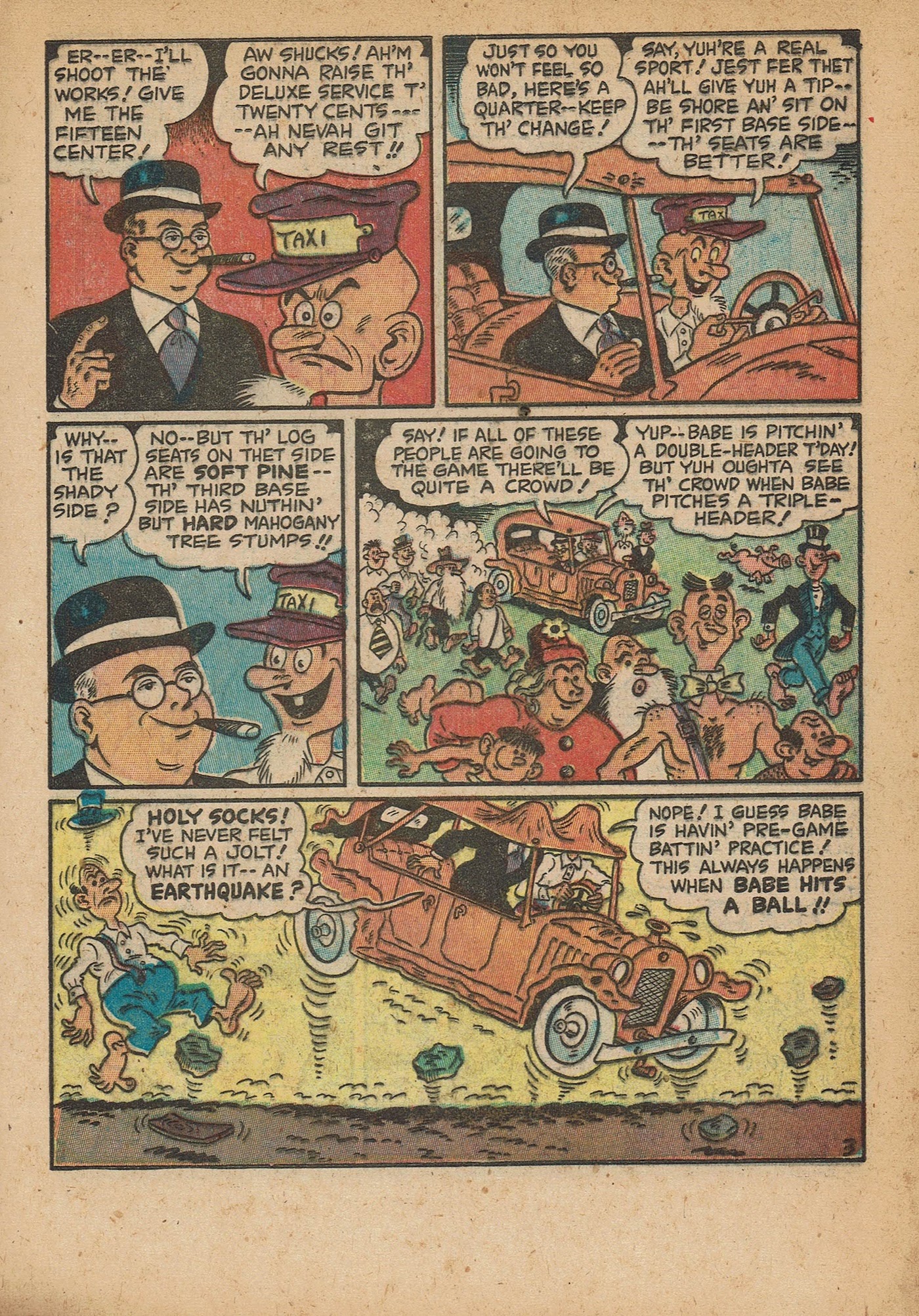 Read online Babe (1948) comic -  Issue #1 - 5