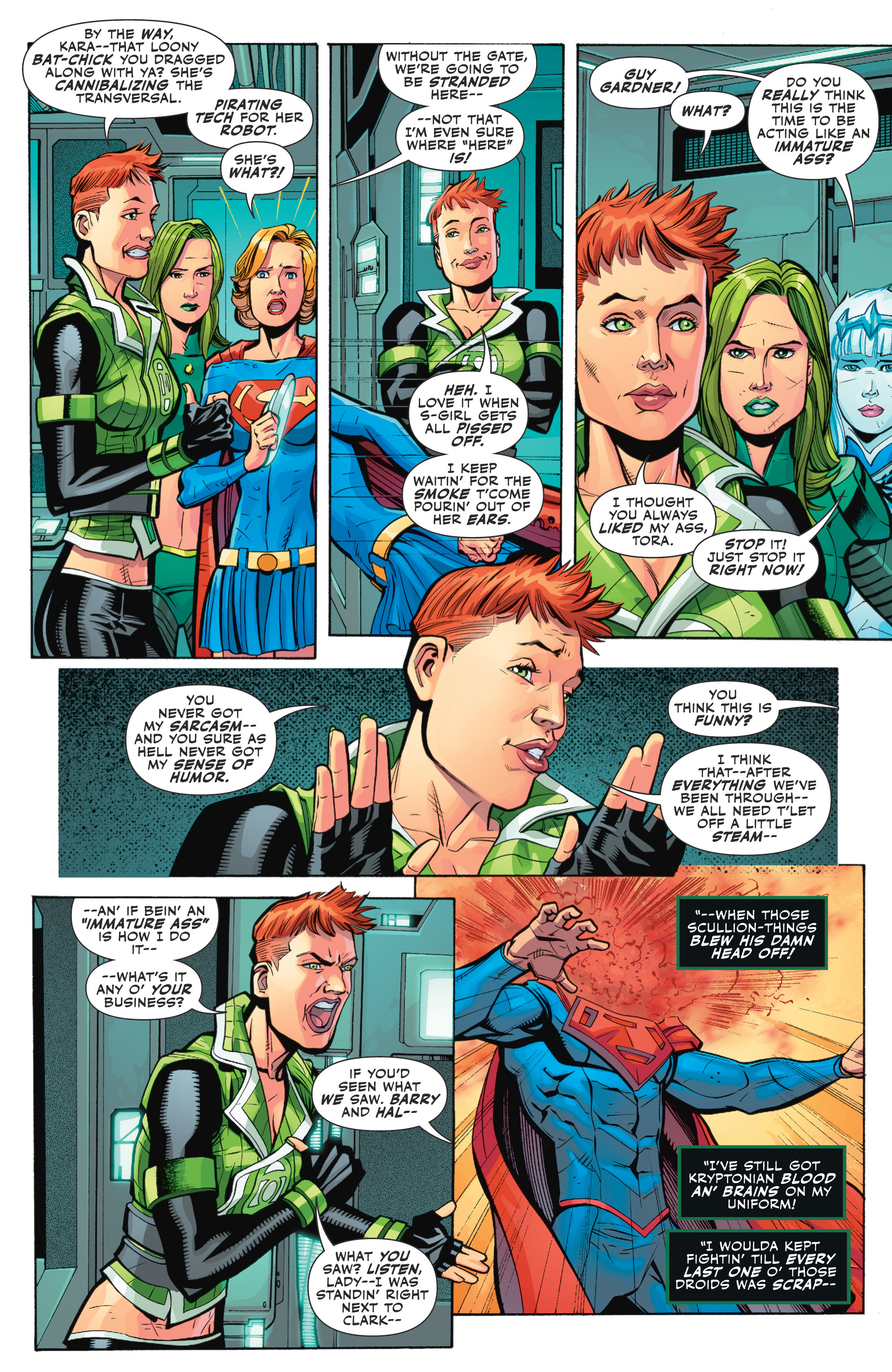 Read online Justice League 3001 comic -  Issue #7 - 10