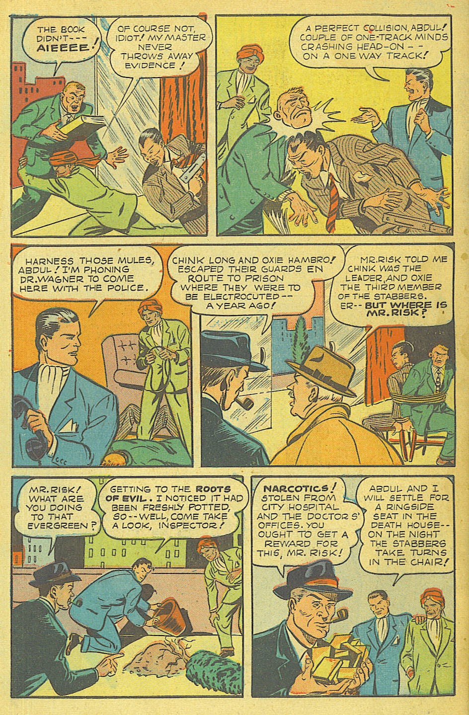 Read online Super-Mystery Comics comic -  Issue #41 - 47