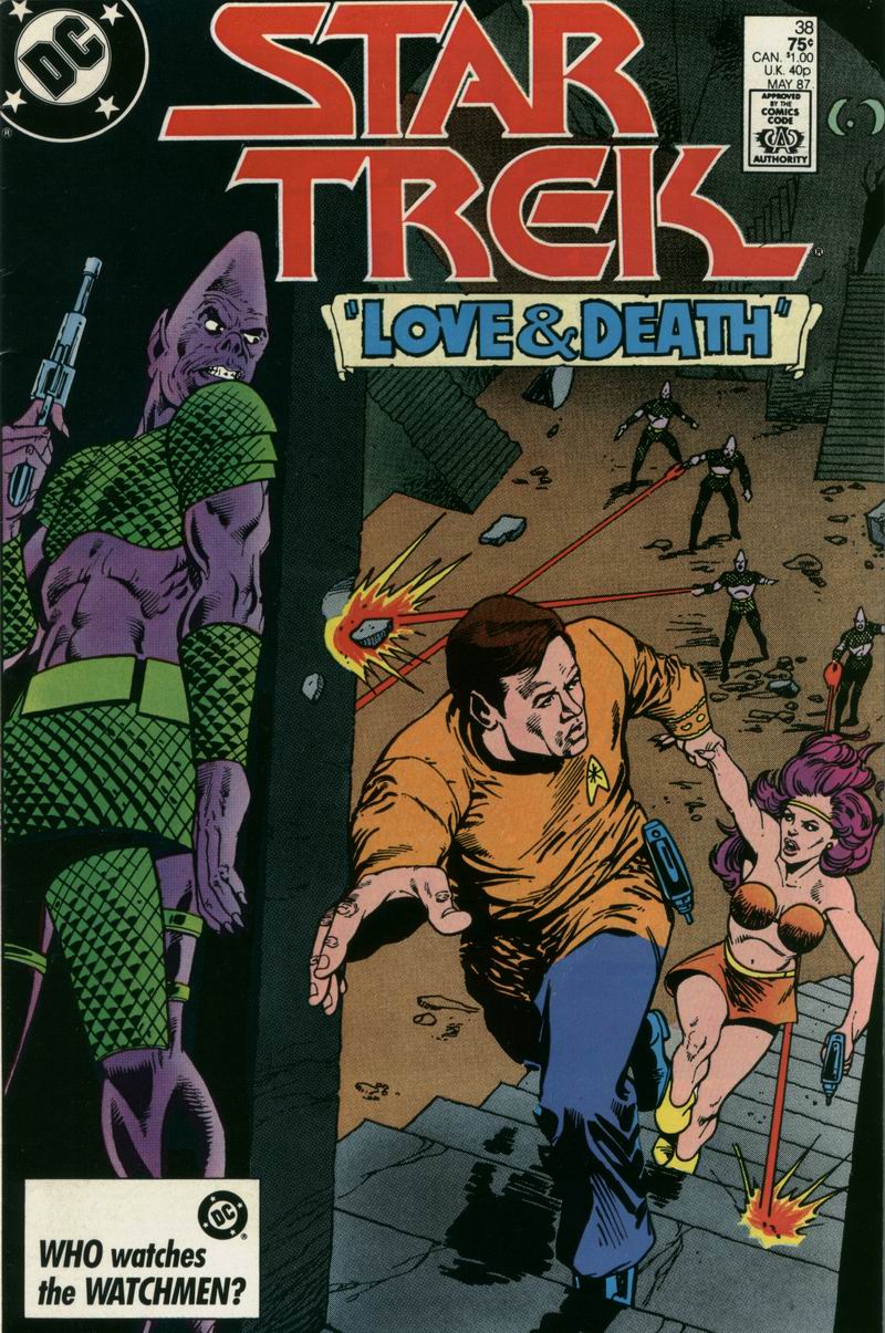 Read online Star Trek (1984) comic -  Issue #38 - 1