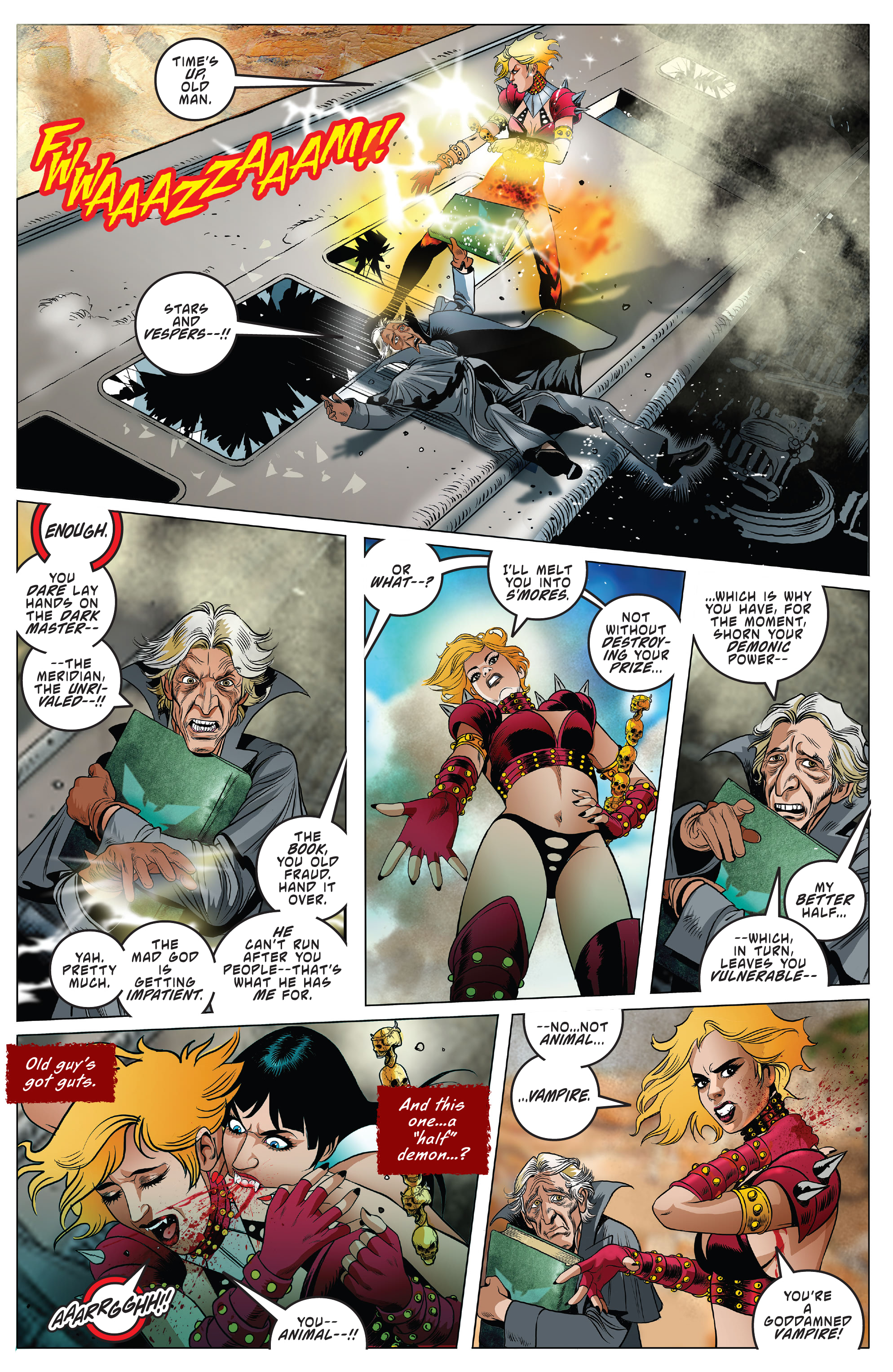 Read online Vampirella: Year One comic -  Issue #6 - 18