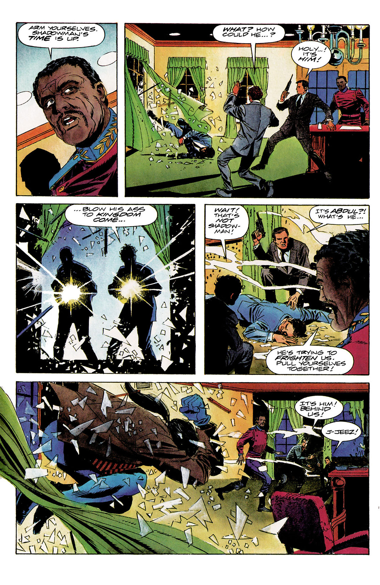 Read online Shadowman (1992) comic -  Issue #9 - 17