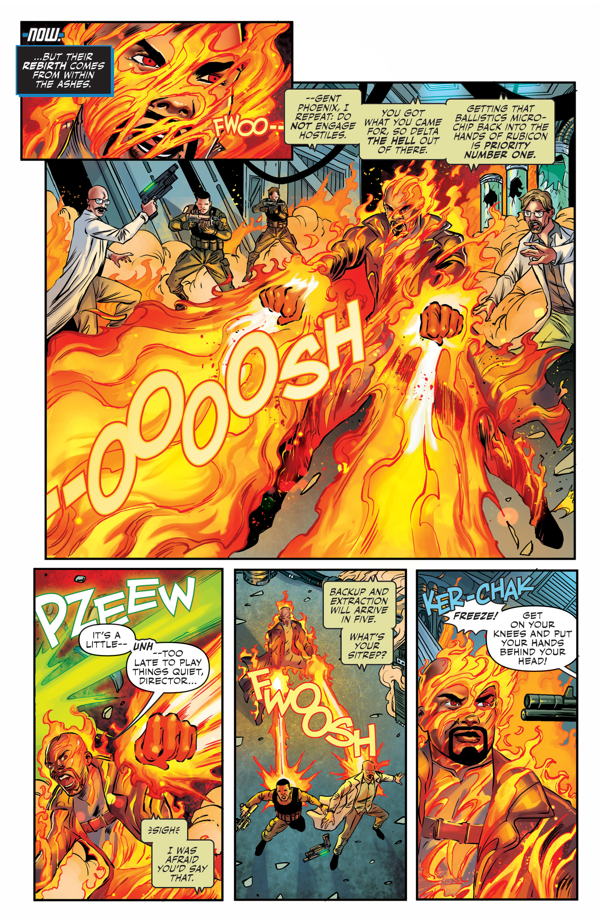Read online Phoenix Files comic -  Issue #1 - 8
