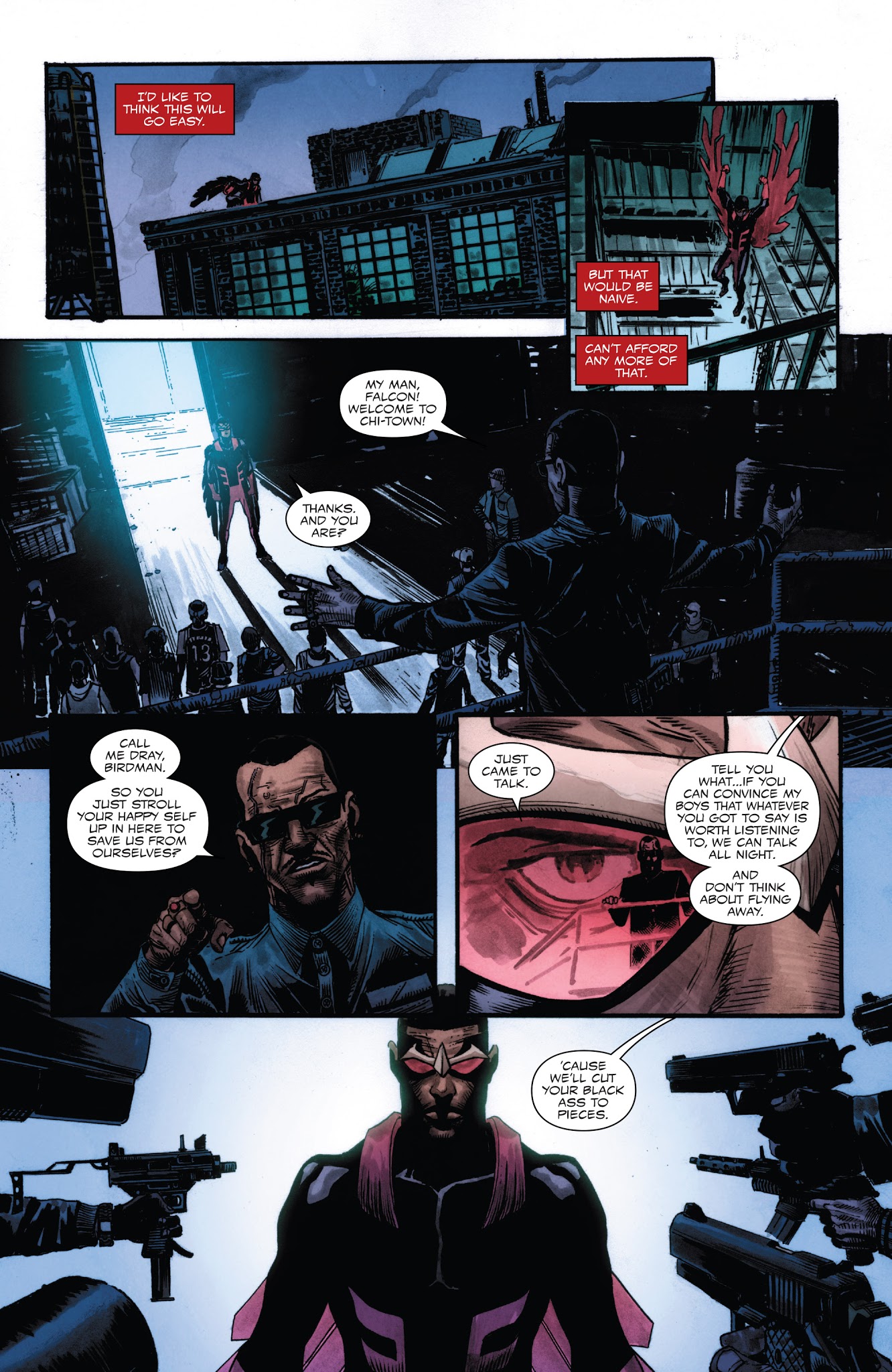 Read online Falcon (2017) comic -  Issue #1 - 8