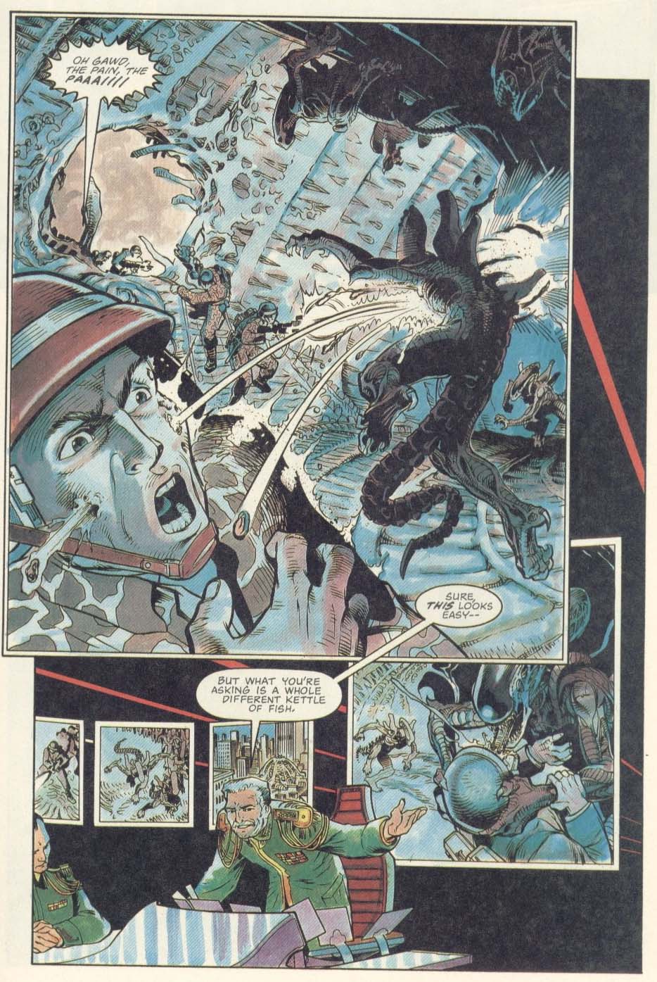 Read online Aliens: Genocide comic -  Issue #1 - 21