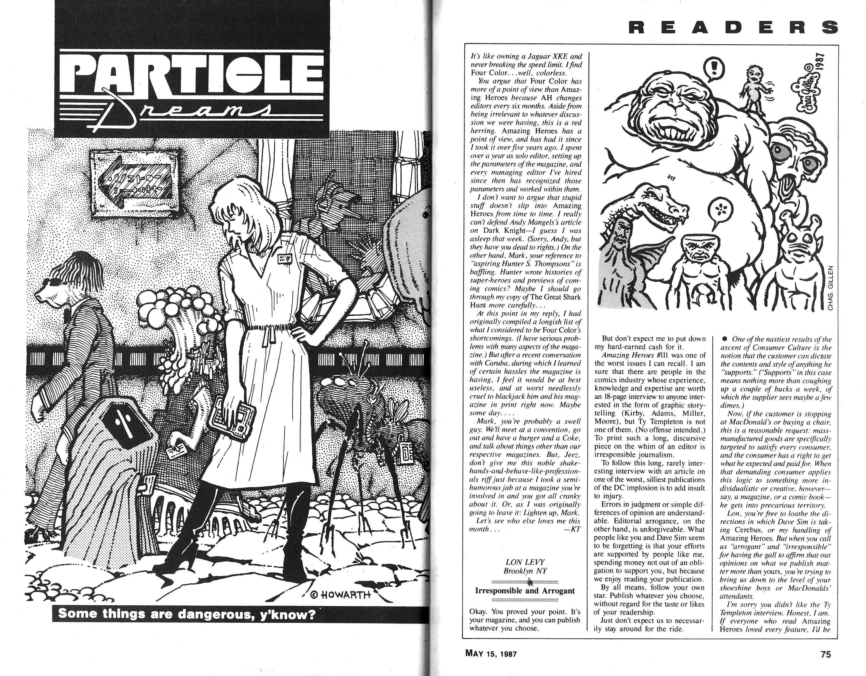 Read online Amazing Heroes comic -  Issue #117 - 38