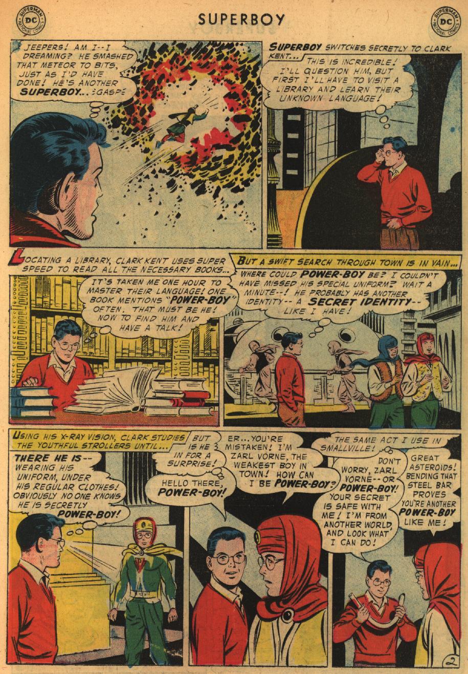 Read online Superboy (1949) comic -  Issue #52 - 11