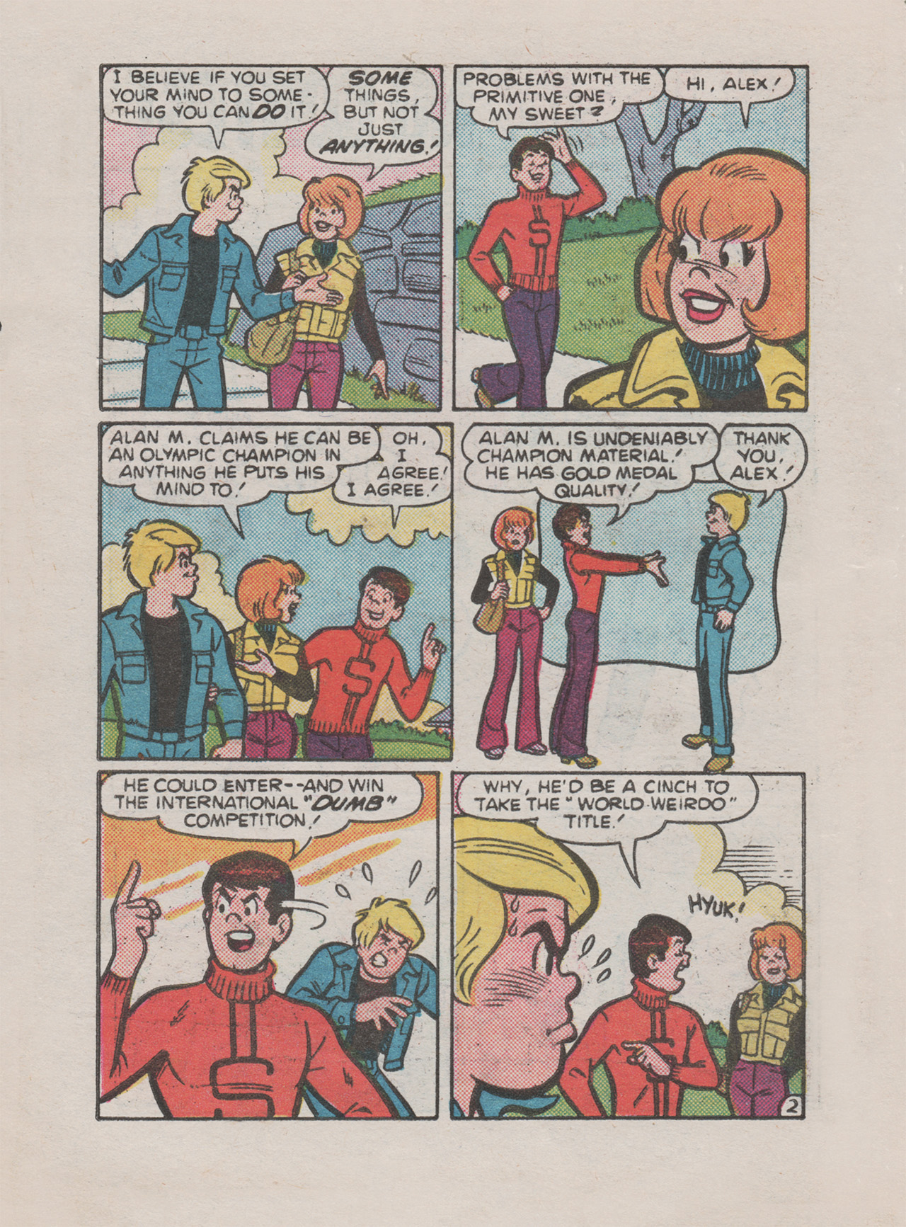 Read online Archie's Story & Game Digest Magazine comic -  Issue #2 - 102