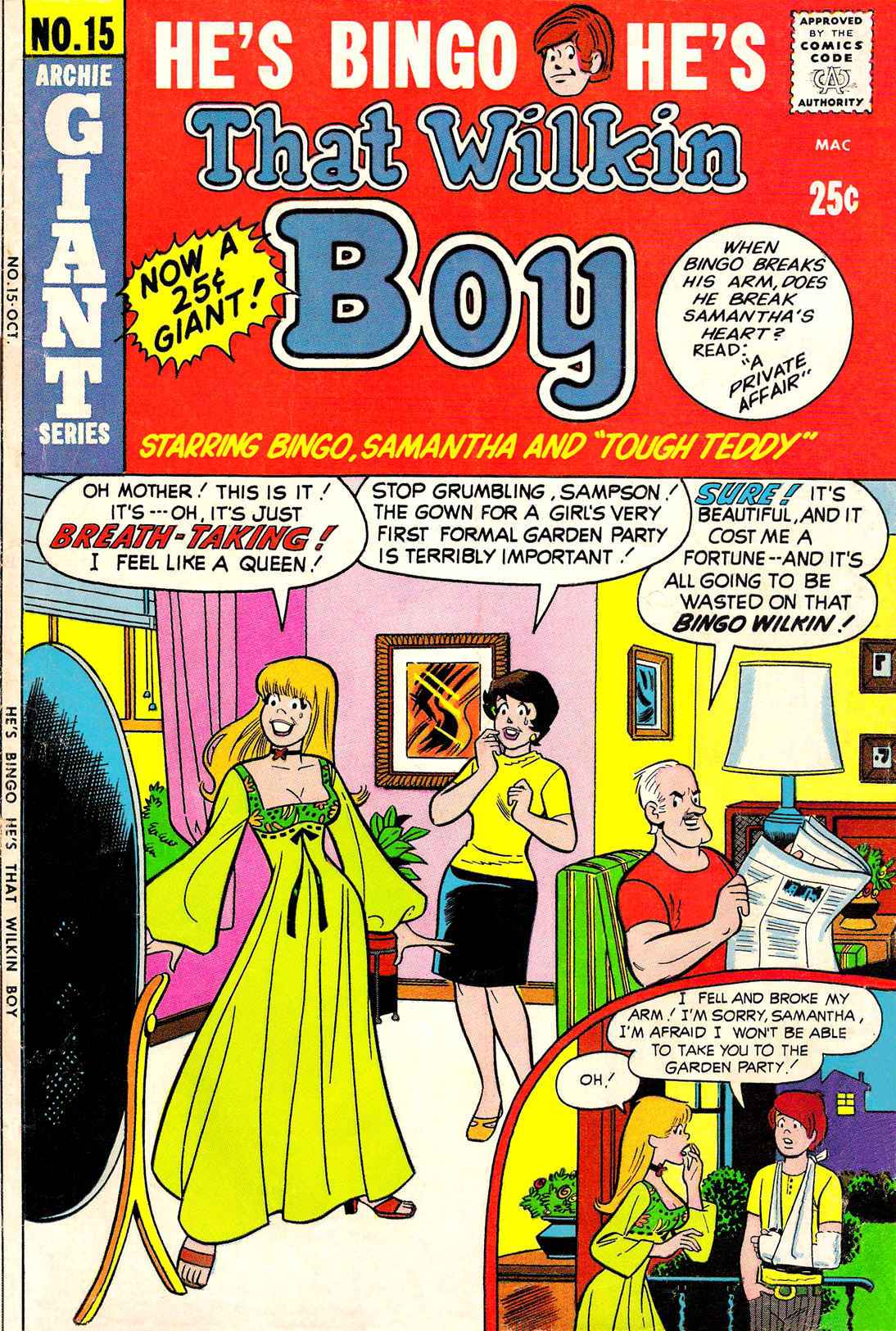 Read online That Wilkin Boy comic -  Issue #15 - 1