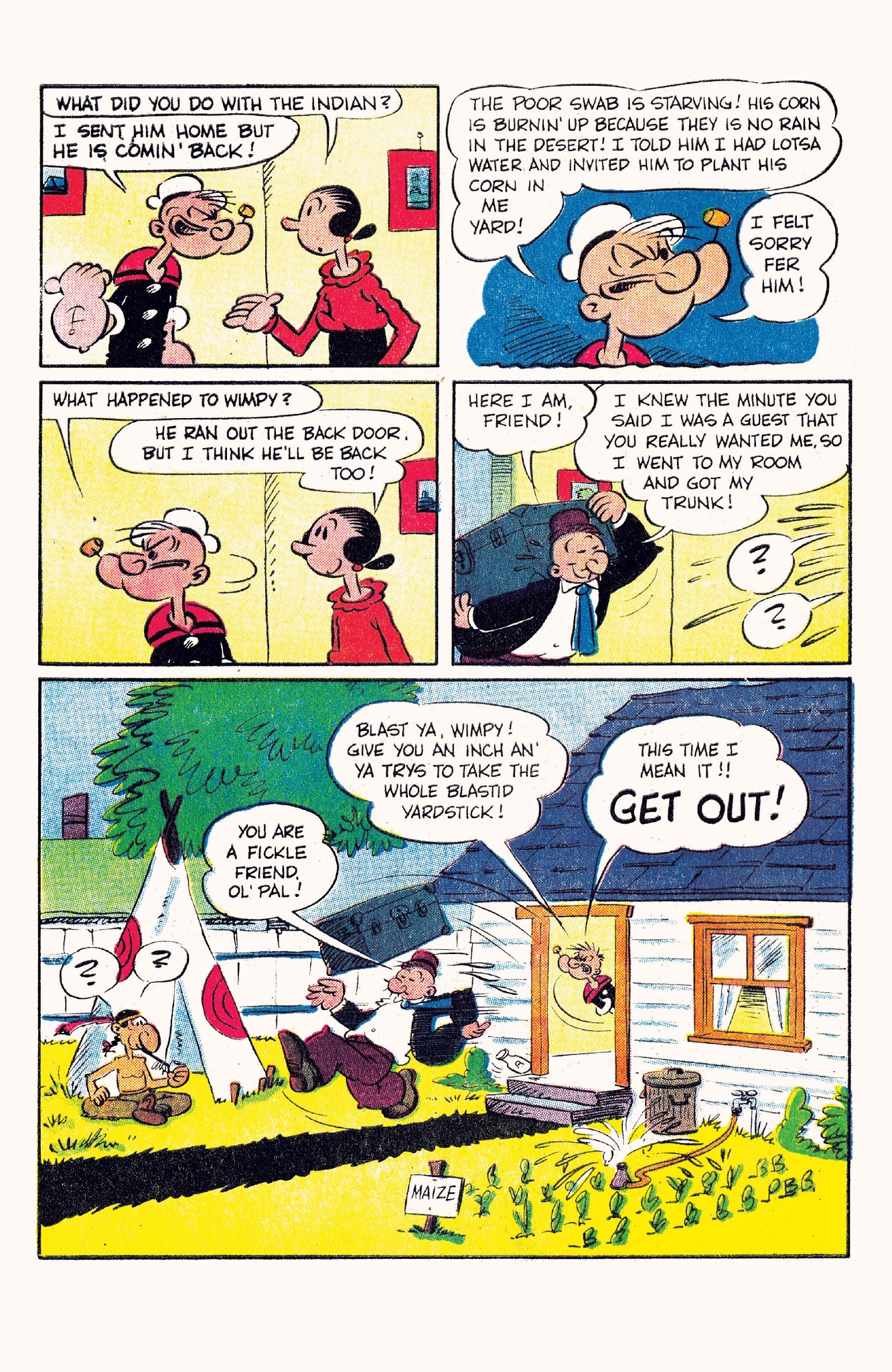 Read online Classic Popeye comic -  Issue #59 - 24