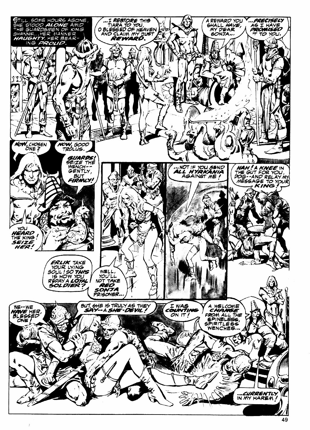 Read online The Savage Sword Of Conan comic -  Issue #83 - 47
