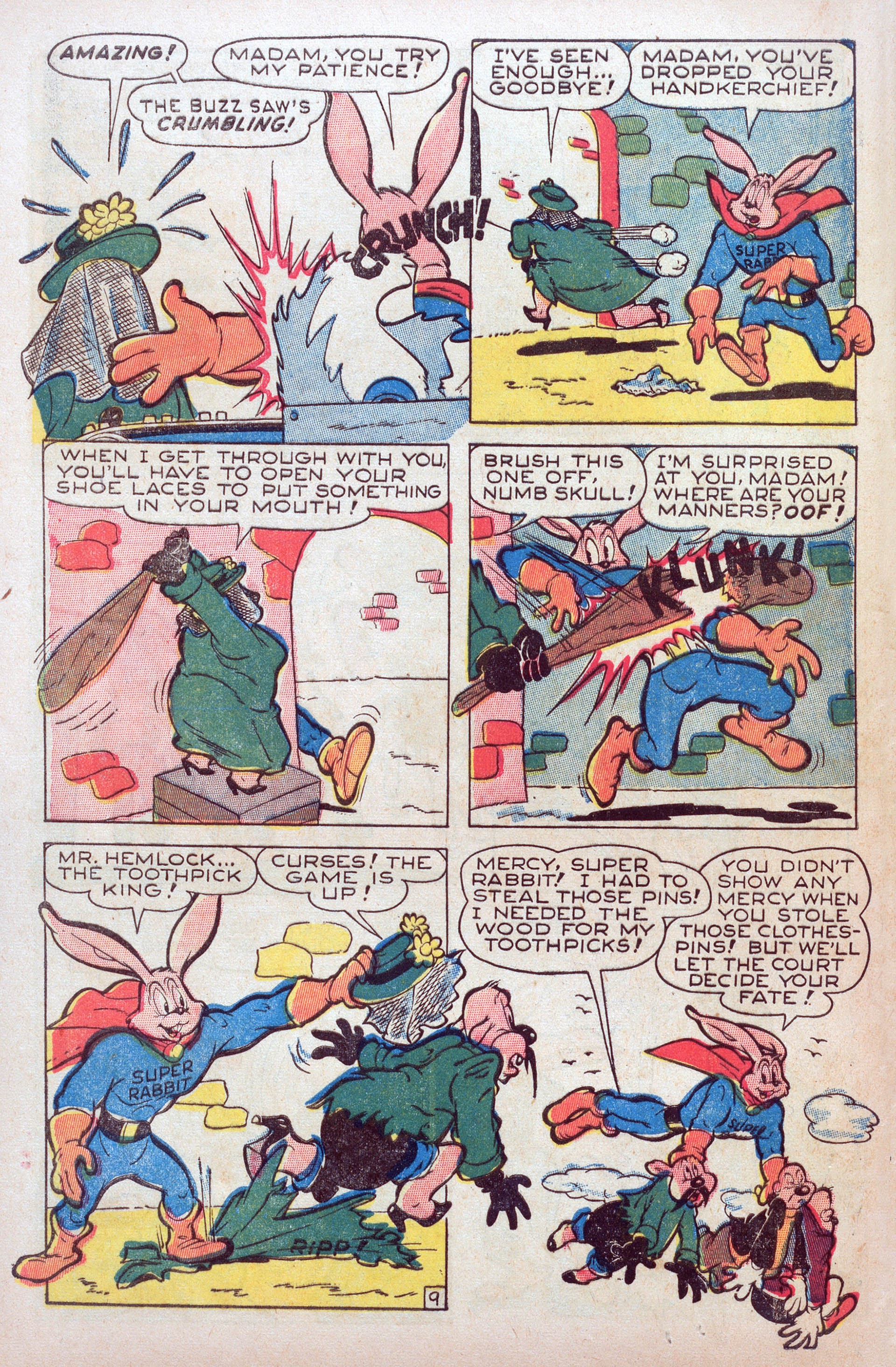 Read online Super Rabbit comic -  Issue #11 - 30
