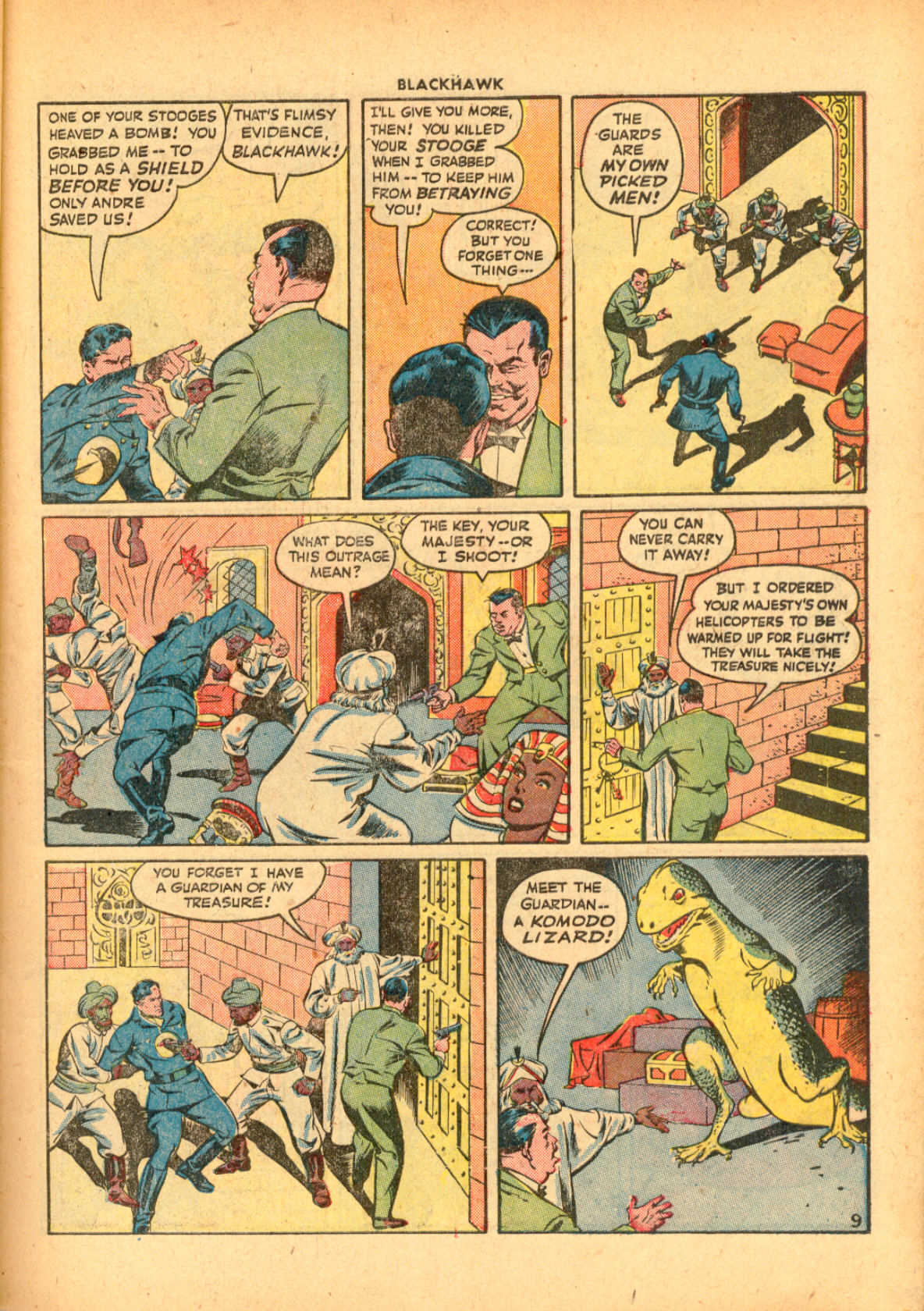 Read online Blackhawk (1957) comic -  Issue #10 - 11