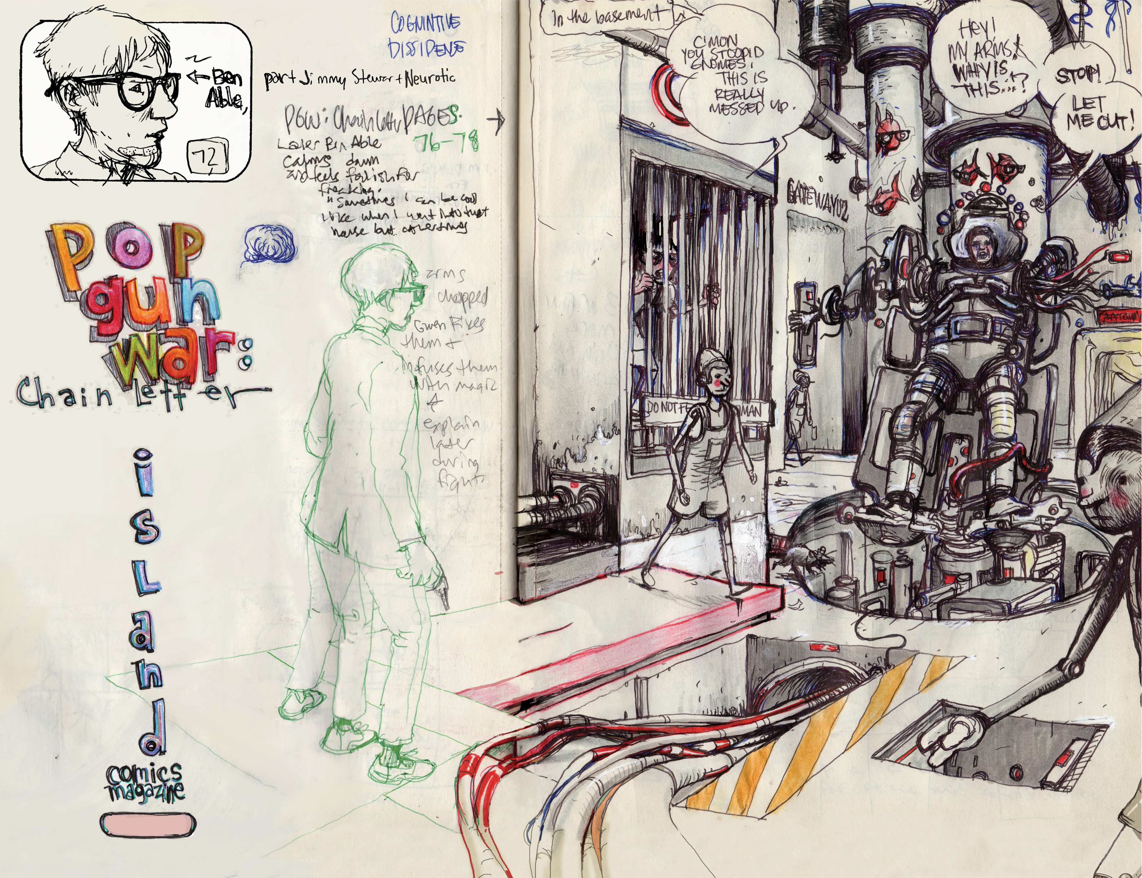 Read online Pop Gun War: Chain Letter comic -  Issue # TPB (Part 2) - 65