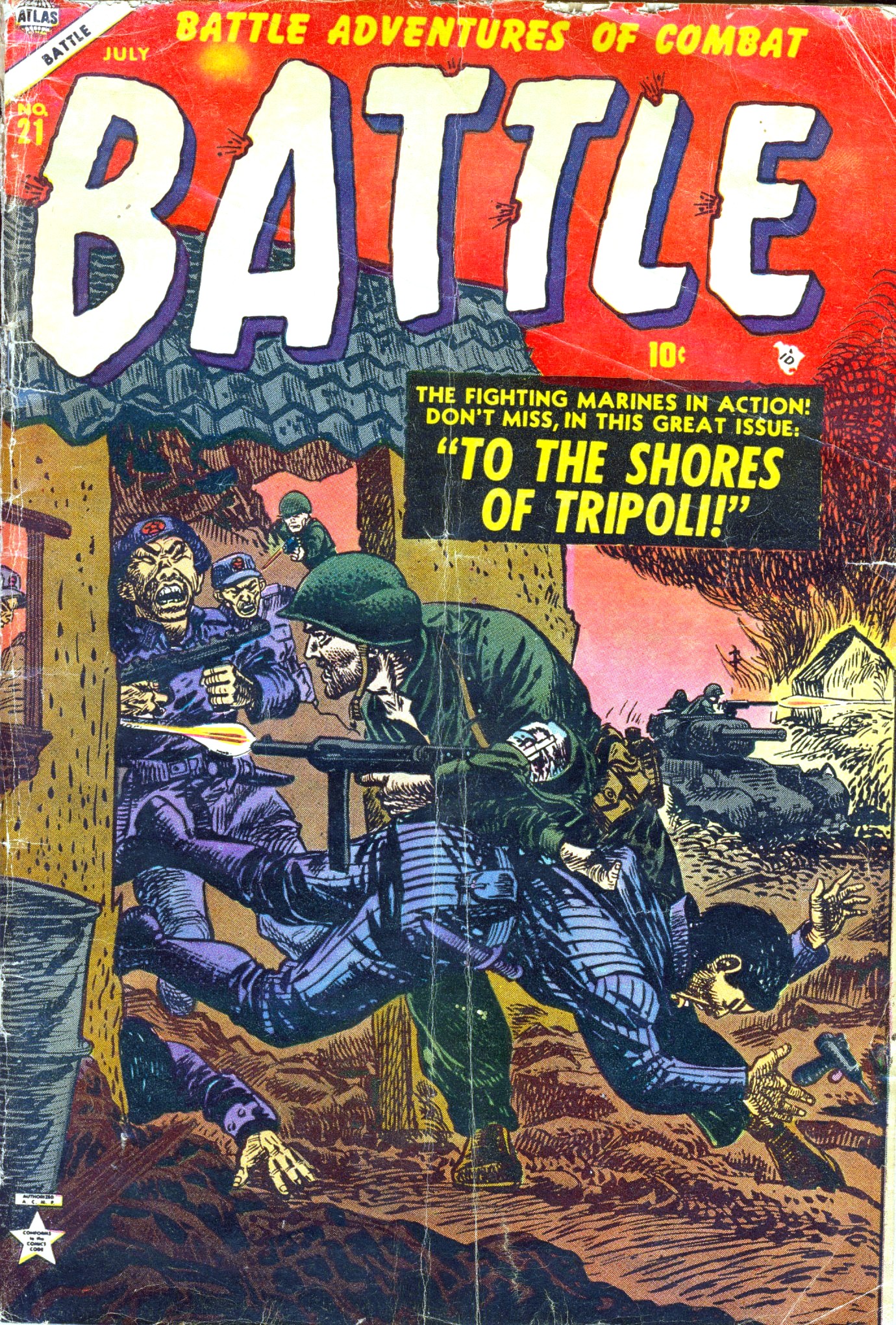 Read online Battle comic -  Issue #21 - 1