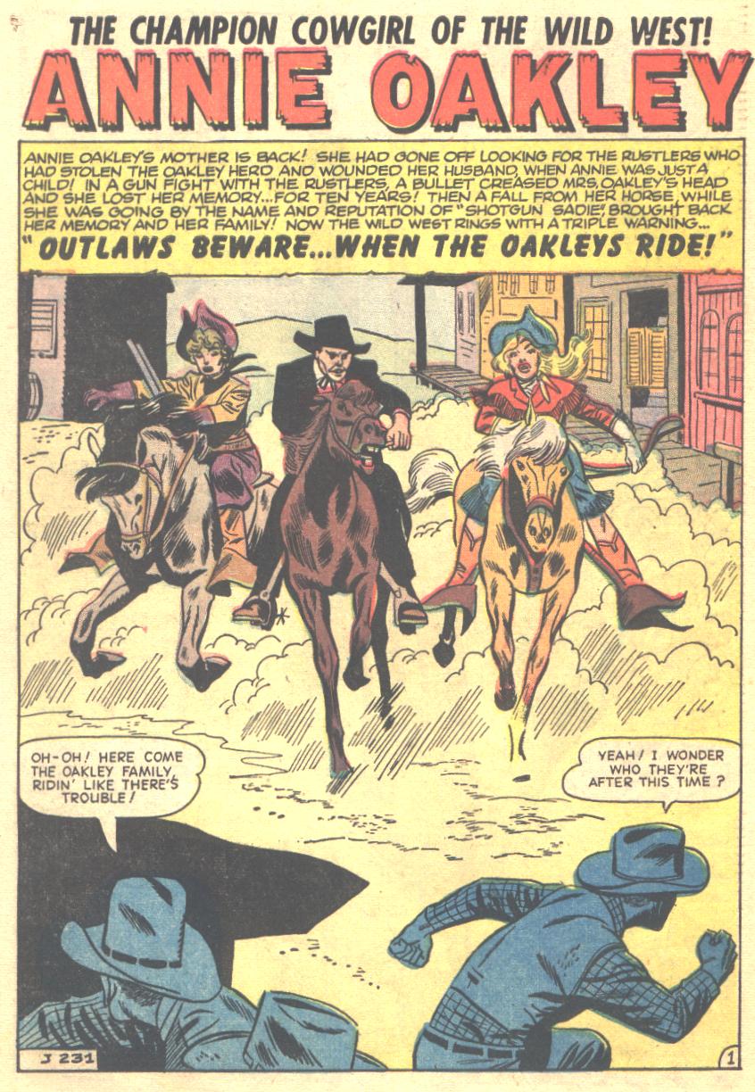 Read online Annie Oakley comic -  Issue #11 - 10