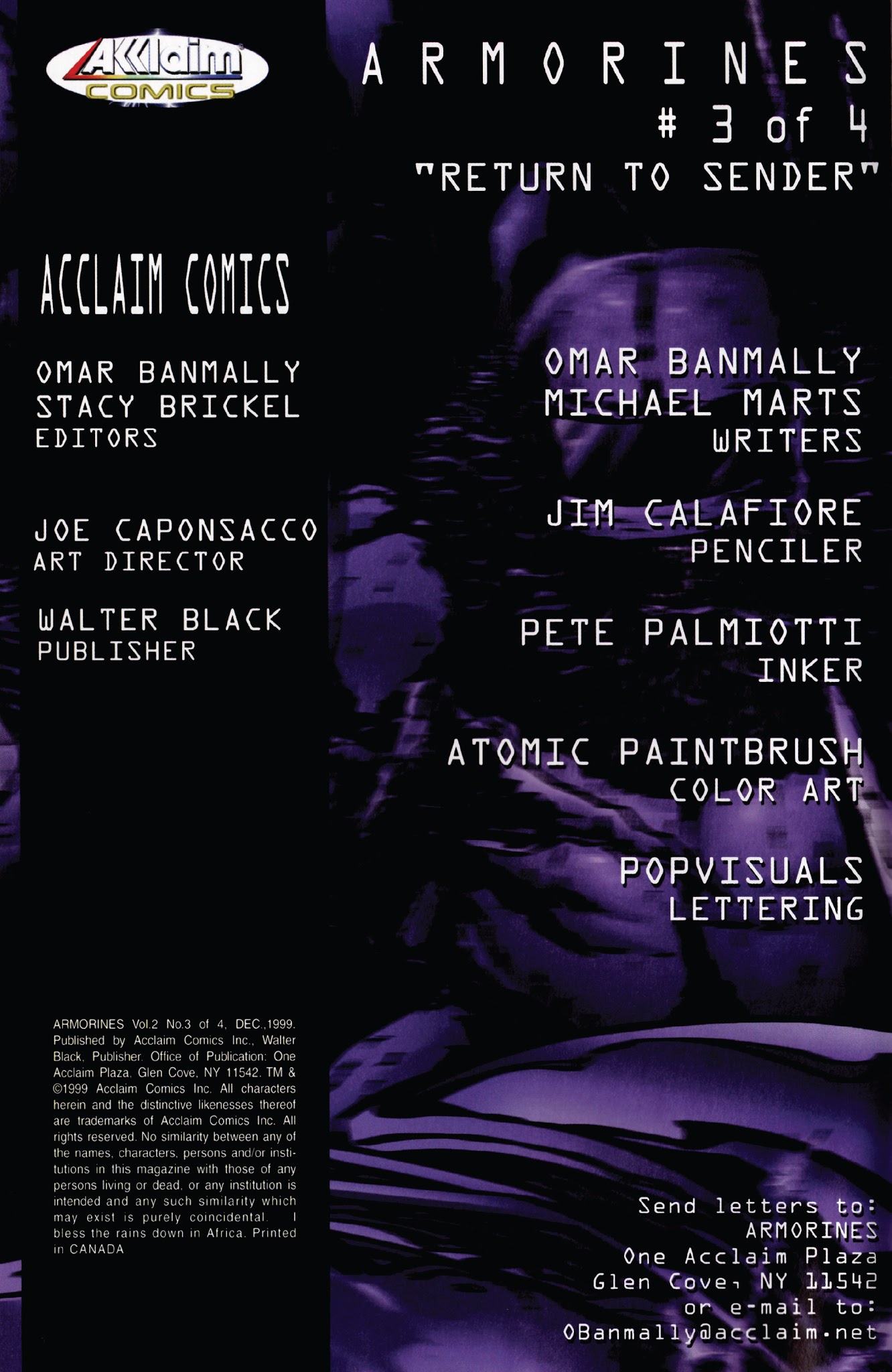 Read online Armorines (1999) comic -  Issue #3 - 2
