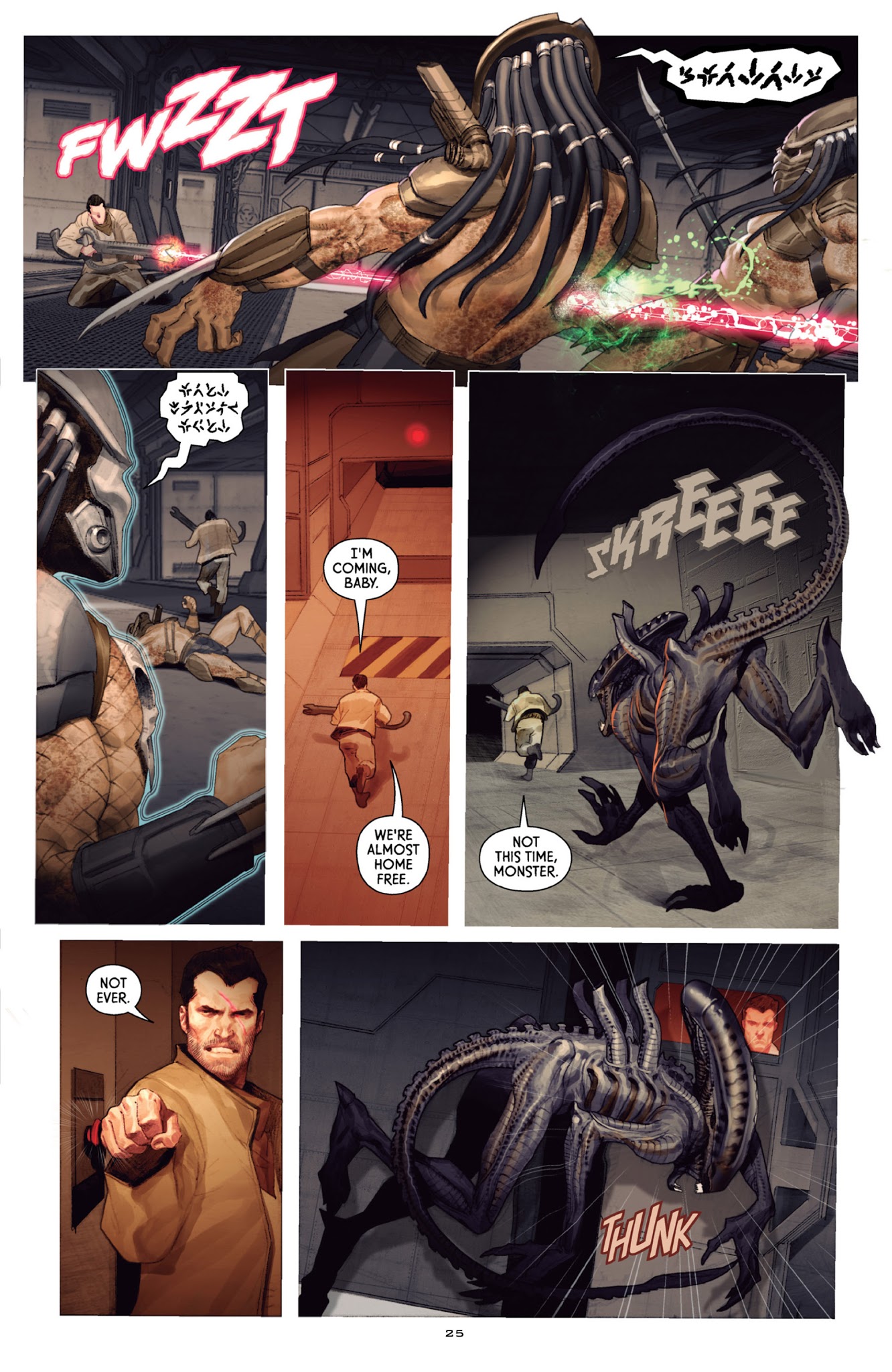 Read online Alien vs. Predator: Fire and Stone comic -  Issue # _TPB - 27