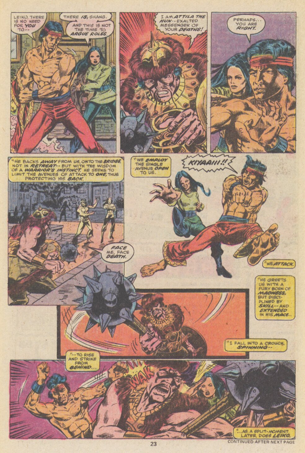 Read online Master of Kung Fu (1974) comic -  Issue #54 - 14
