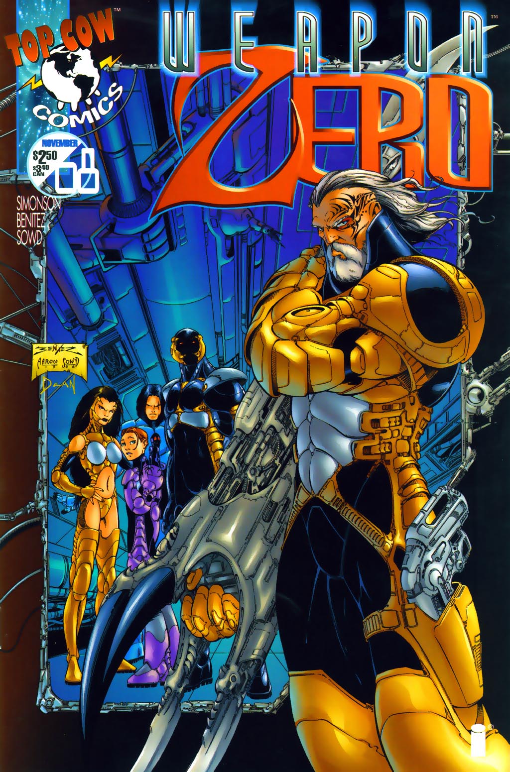 Read online Weapon Zero comic -  Issue #8 - 1