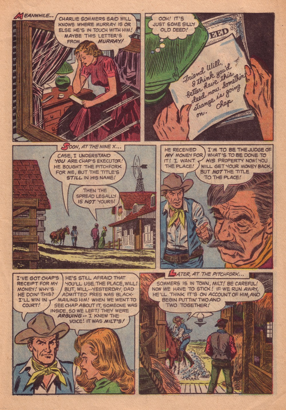 Read online Four Color Comics comic -  Issue #580 - 19