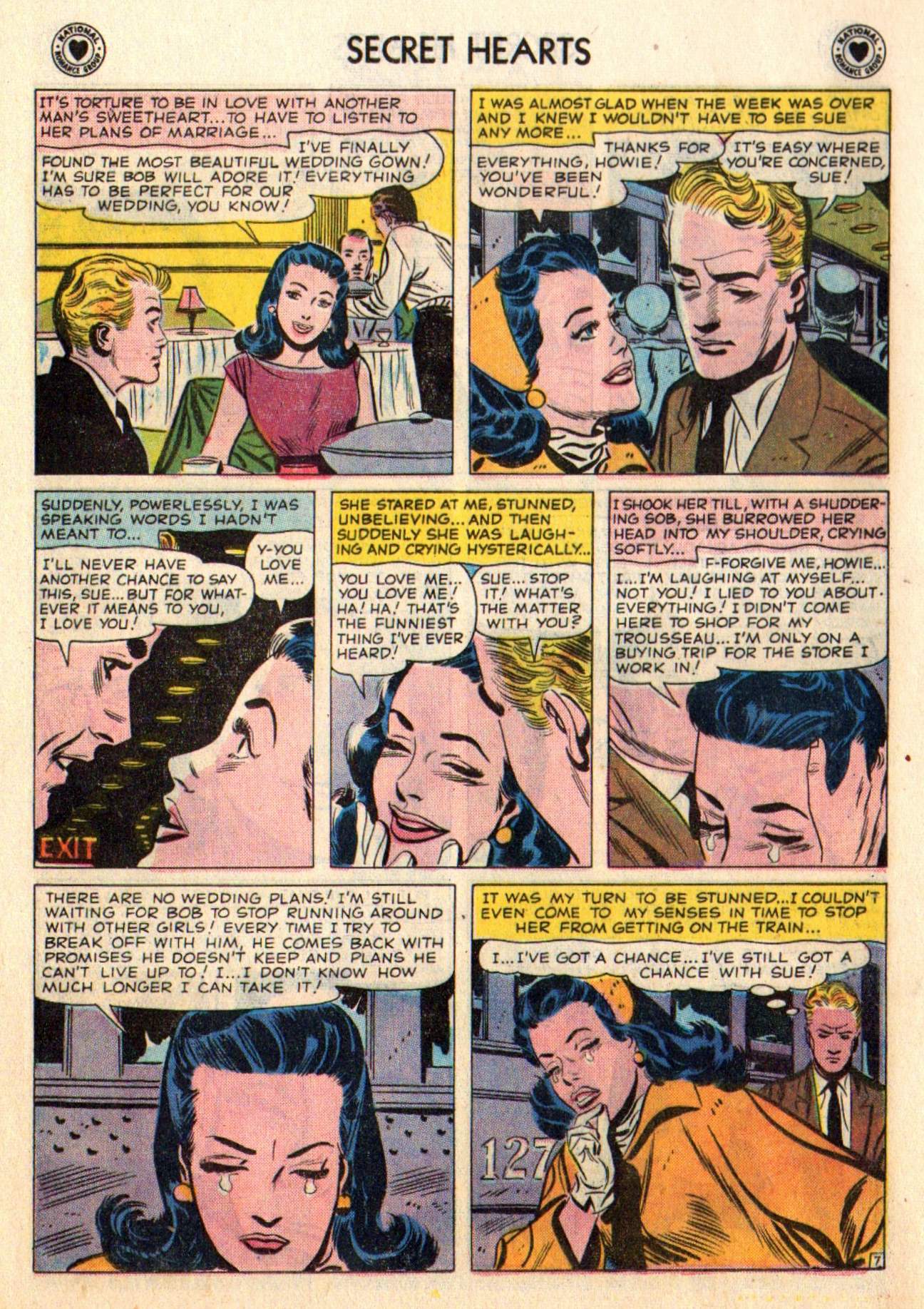 Read online Secret Hearts comic -  Issue #48 - 16